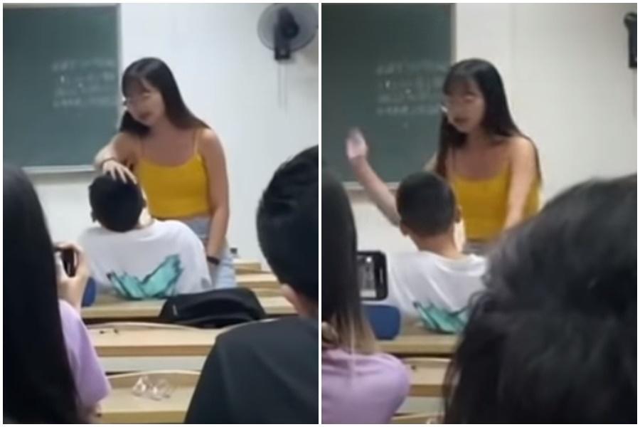 影片中女大生怒甩男子3巴掌外，還爆料「三秒男、床技差」等糗事，引起網友熱議。（翻攝自Jaylen Ling YouTube頻道）