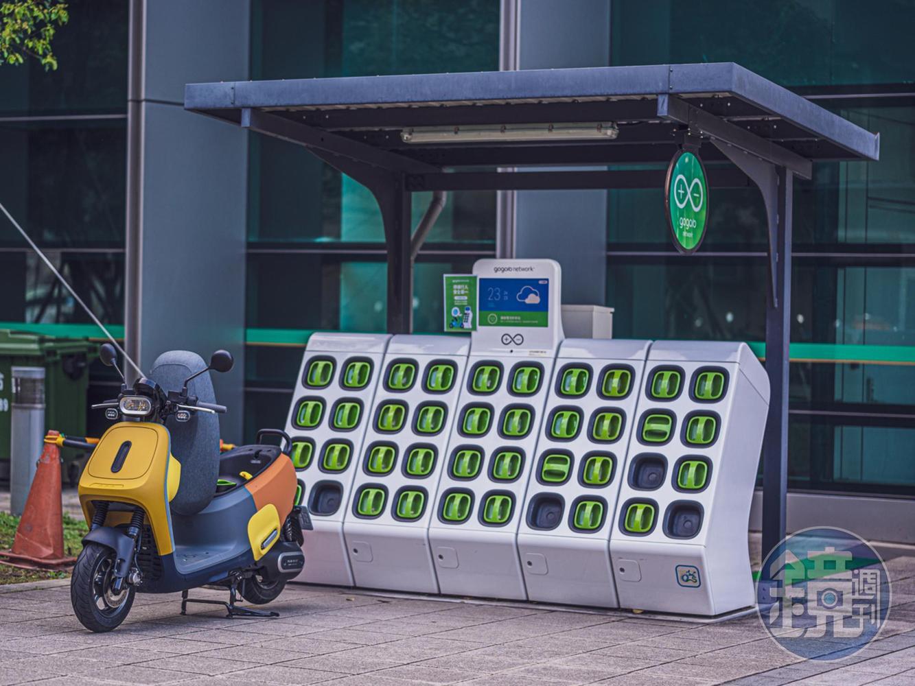 Gogoro 換電站目前已建置超過兩千站,將持續提供消費者更便利、更輕鬆的換電服務體驗。