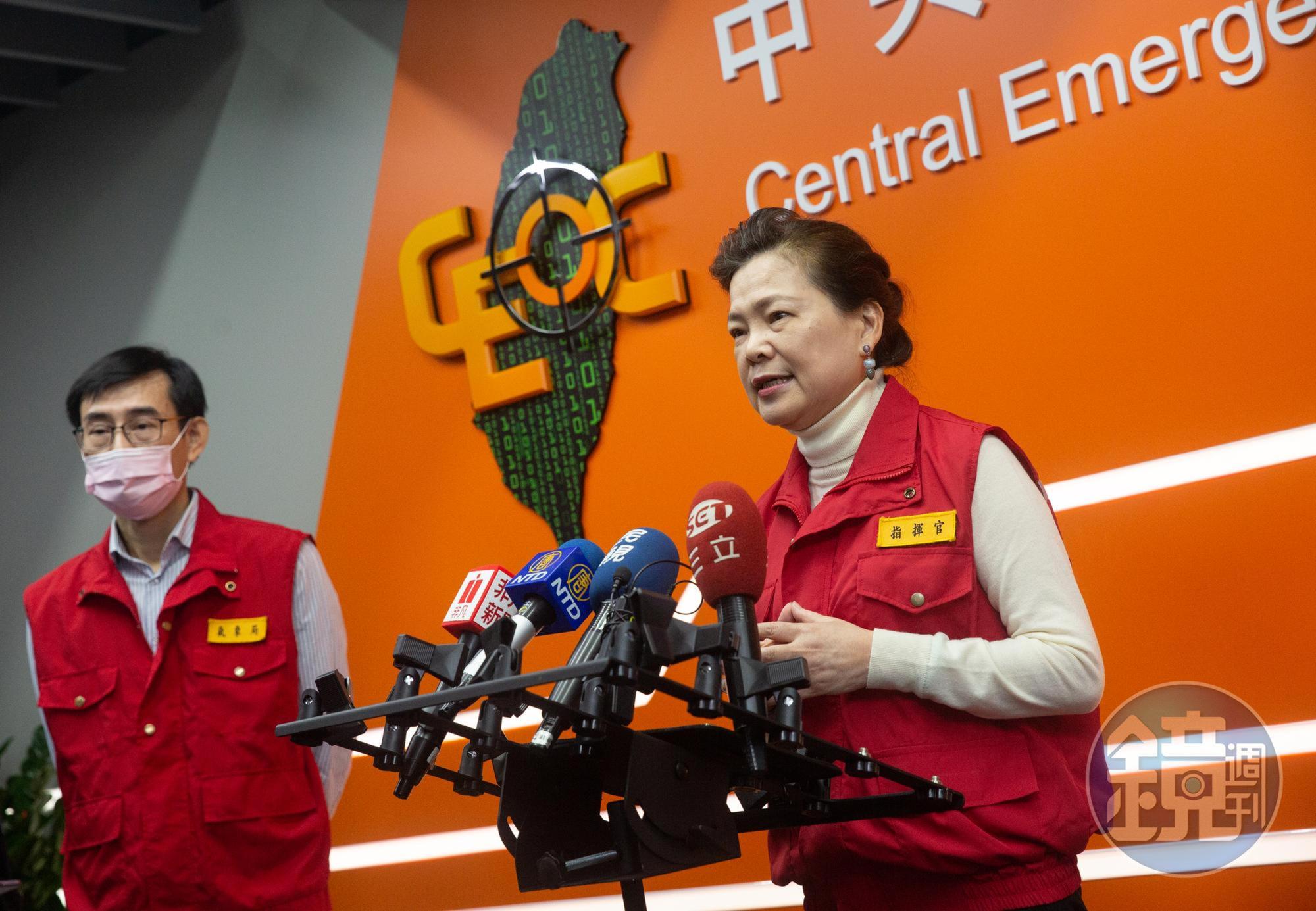 王美花今天宣布，台中、苗栗及北彰化部分地區因水情較為嚴峻轉為紅燈，從4月6日起實施分區供水「供五停二」。（本刊資料照）