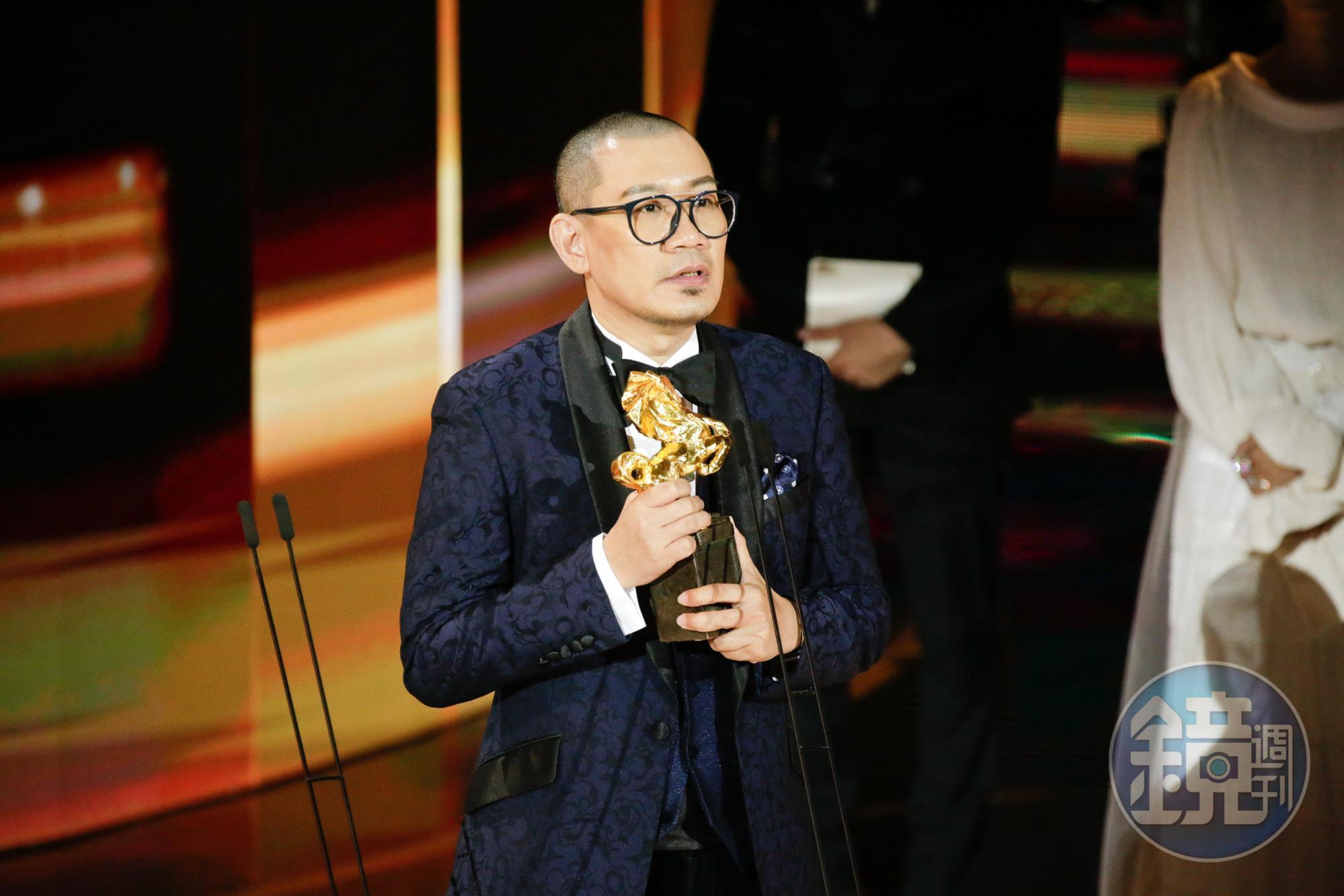 張吉安2015年只能在場外採訪金馬獎，沒想到5年後竟能拿下金馬最佳新導演殊榮。