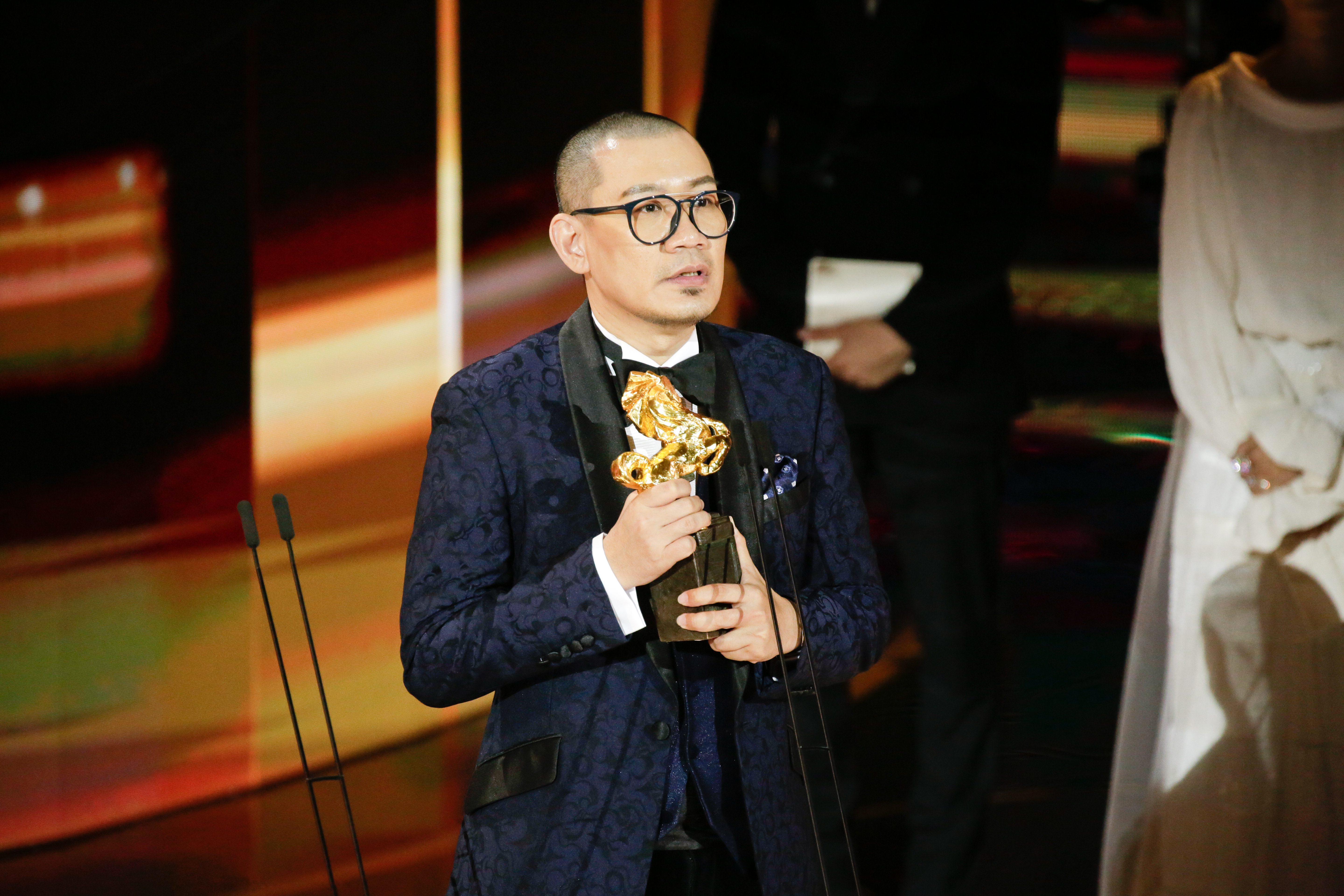 張吉安2015年只能在場外採訪金馬獎，沒想到5年後竟能拿下金馬最佳新導演殊榮。