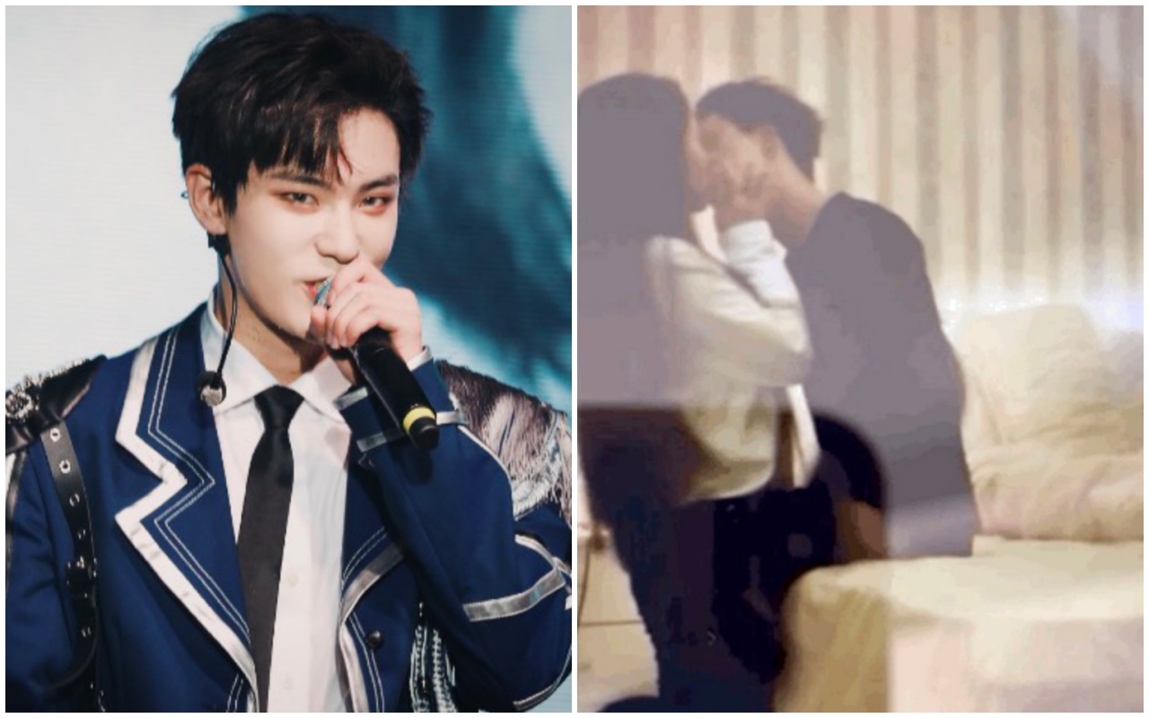 偶像姚柏南遭爆料是渣男，還被外流激吻片，掀起討論。（翻攝自Precious_wb／MMAQL微博）