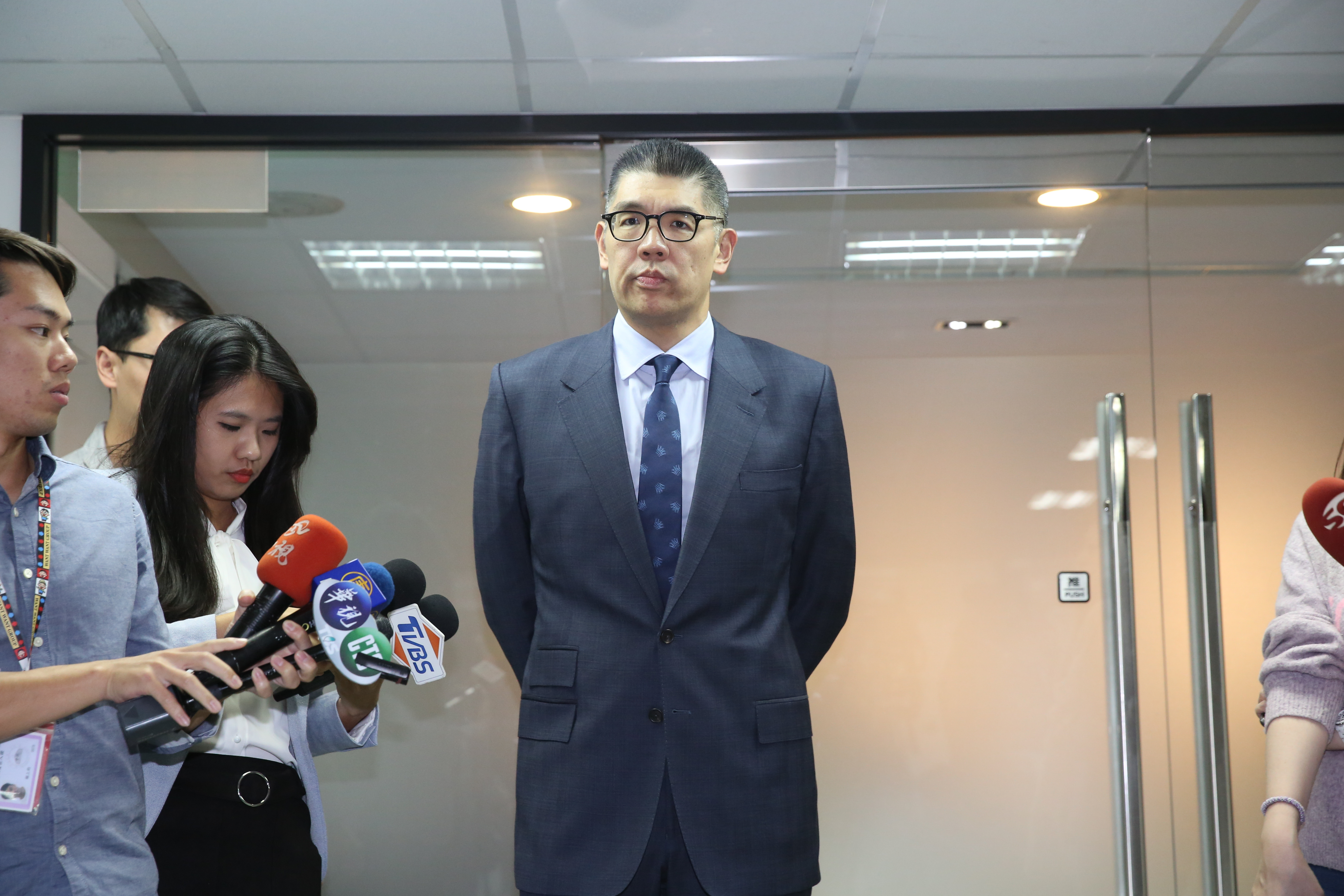 國民黨智庫副董事長連勝文認為，總統蔡英文施打國產疫苗是一場作秀。（本刊資料照）