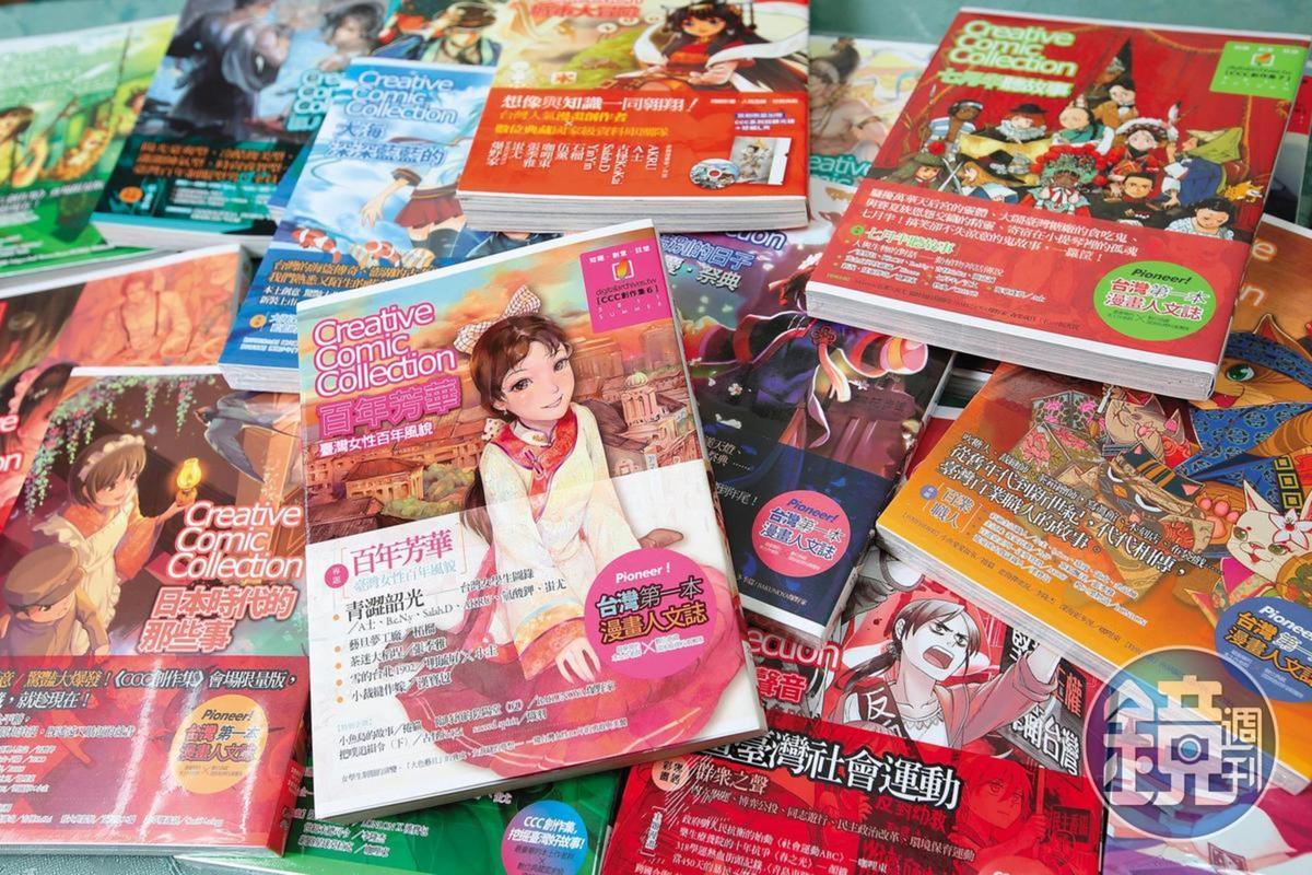 《CCC創作集》傳出編輯部在4月底將遭裁撤的消息，引起漫畫界關注。（本刊資料照）