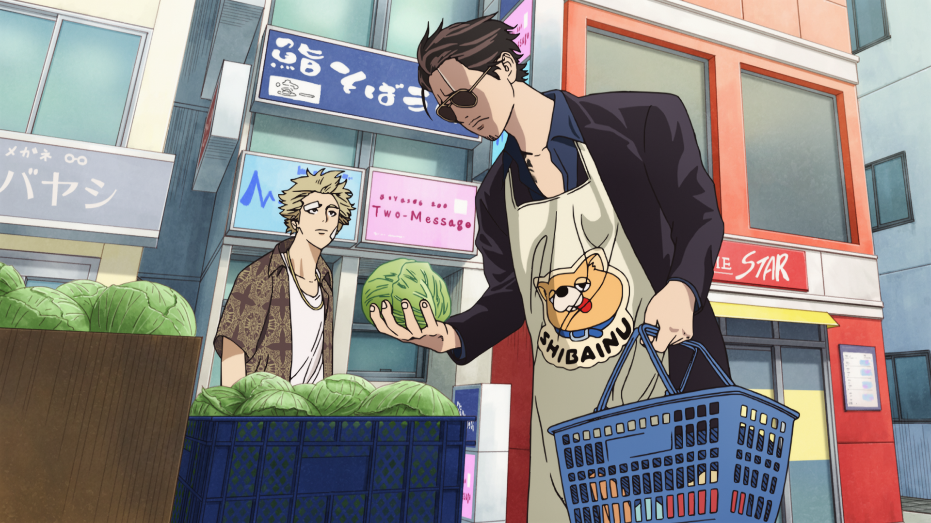 日本爆笑動漫《極道主夫》講述黑道與家庭主夫的矛盾情節。（Netflix提供）
