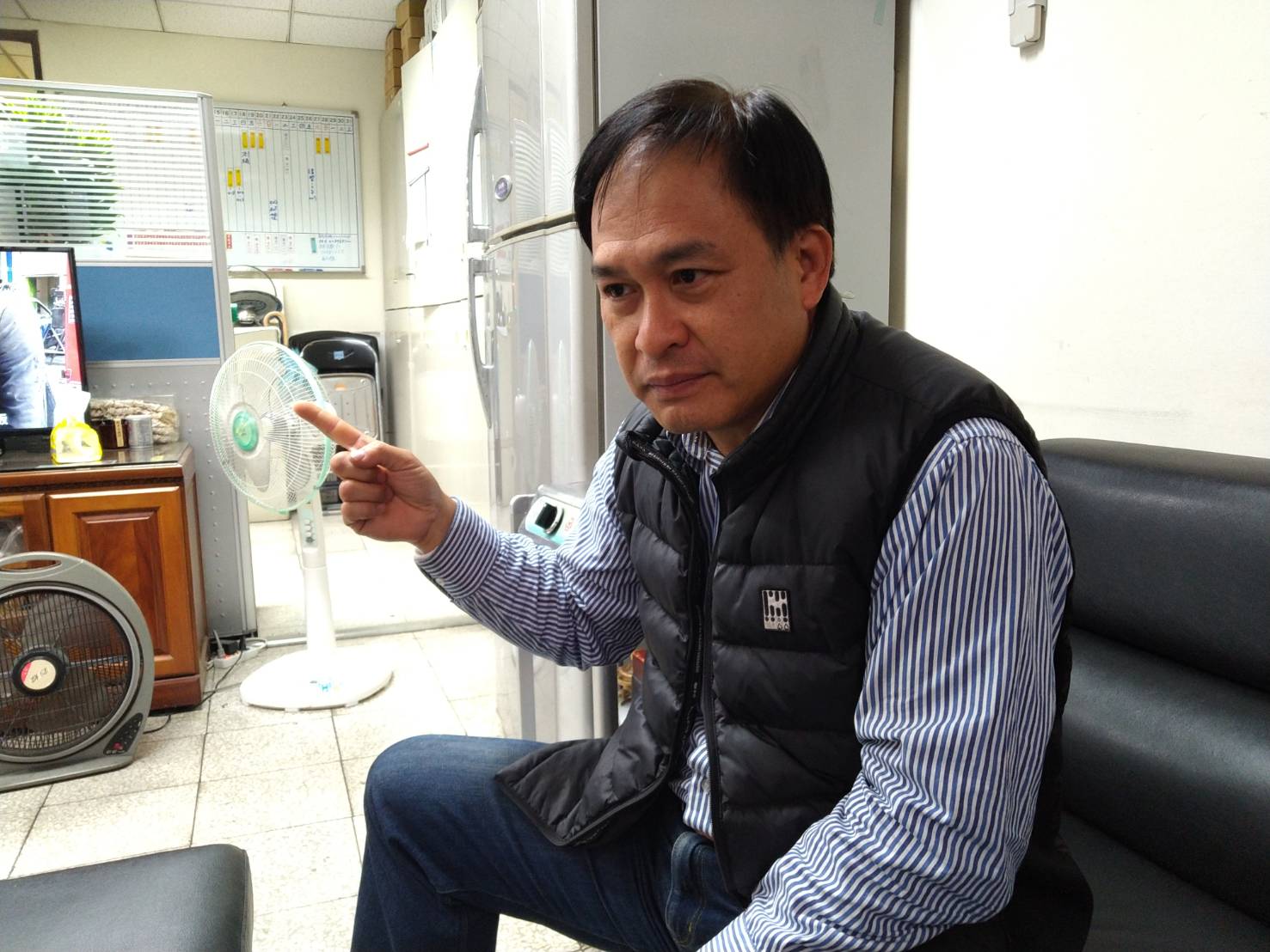 謝俊騰表示，那次城隍爺的感應，讓他感受到冥冥之中神助的力量。