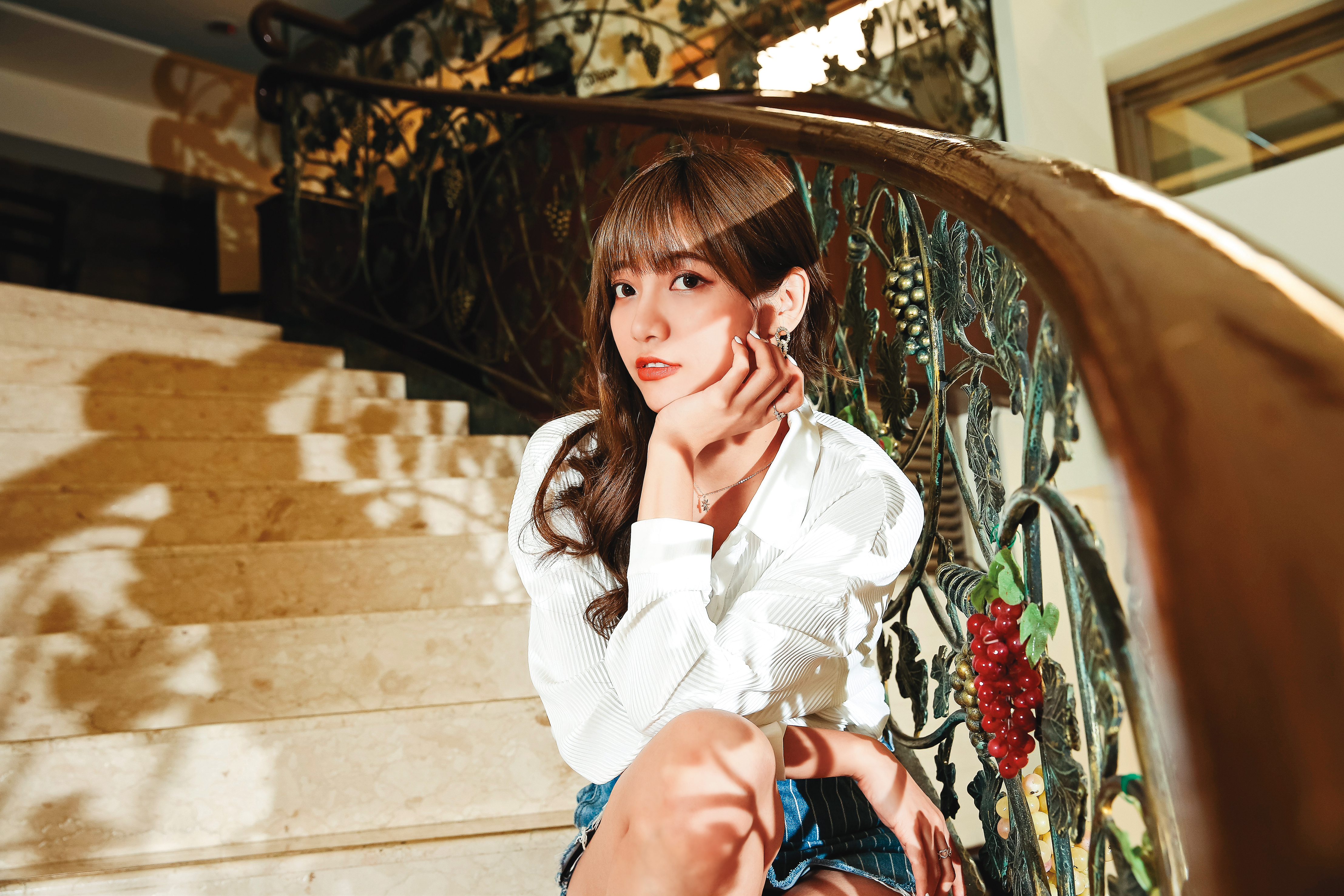 張琳最近開設公司自創品牌，展開了斜槓人生。