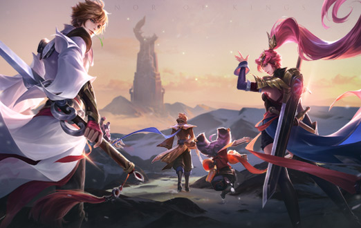 《王者榮耀》取消與Burberry的合作，被推測與新疆棉風波有關。（翻攝《王者榮耀》官方網站）