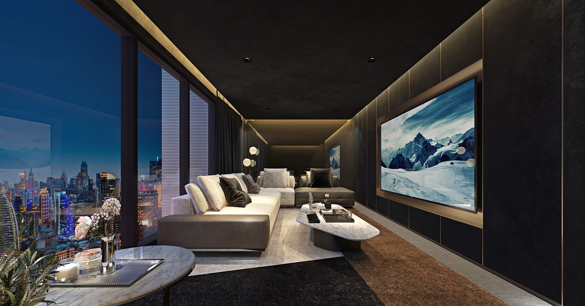 這間位於台中七期的小豪宅，是附近唯一主打2-3房的小坪數豪宅，擁有燙金市政路門牌讓它更是還未開賣就造成熱議。(圖為空中KTV 3D示意圖)