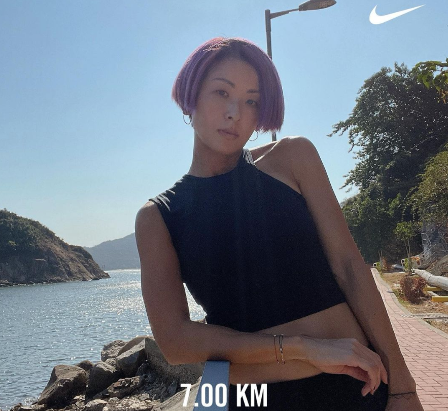 徐濠縈的IG未刪除大量與Nike相關的貼文，引來一眾網友開酸。（翻攝自徐濠縈IG）