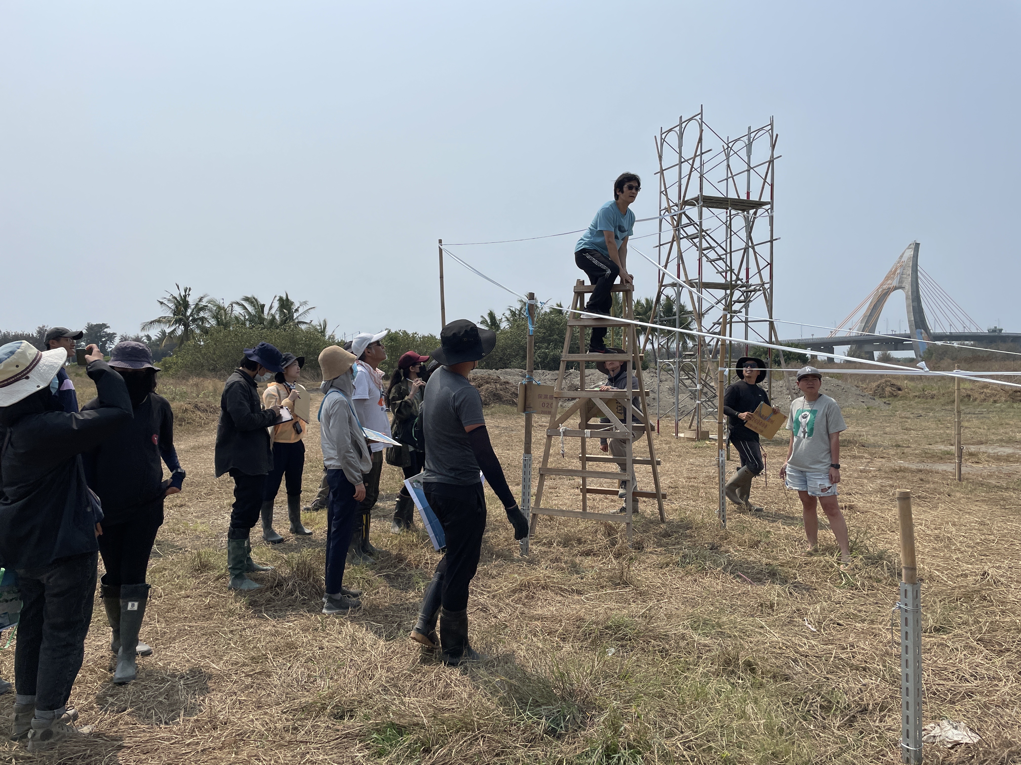 魏德聖的《臺灣三部曲》募資第一階段達標，目前正在搭建主場景（米倉影業提供）。