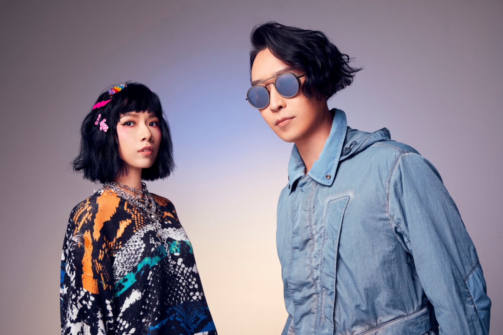 原子邦妮的「樂遊原」演唱會延至7/24，兩位成員都很期待屆時見到所有樂迷。（滾石唱片提供）