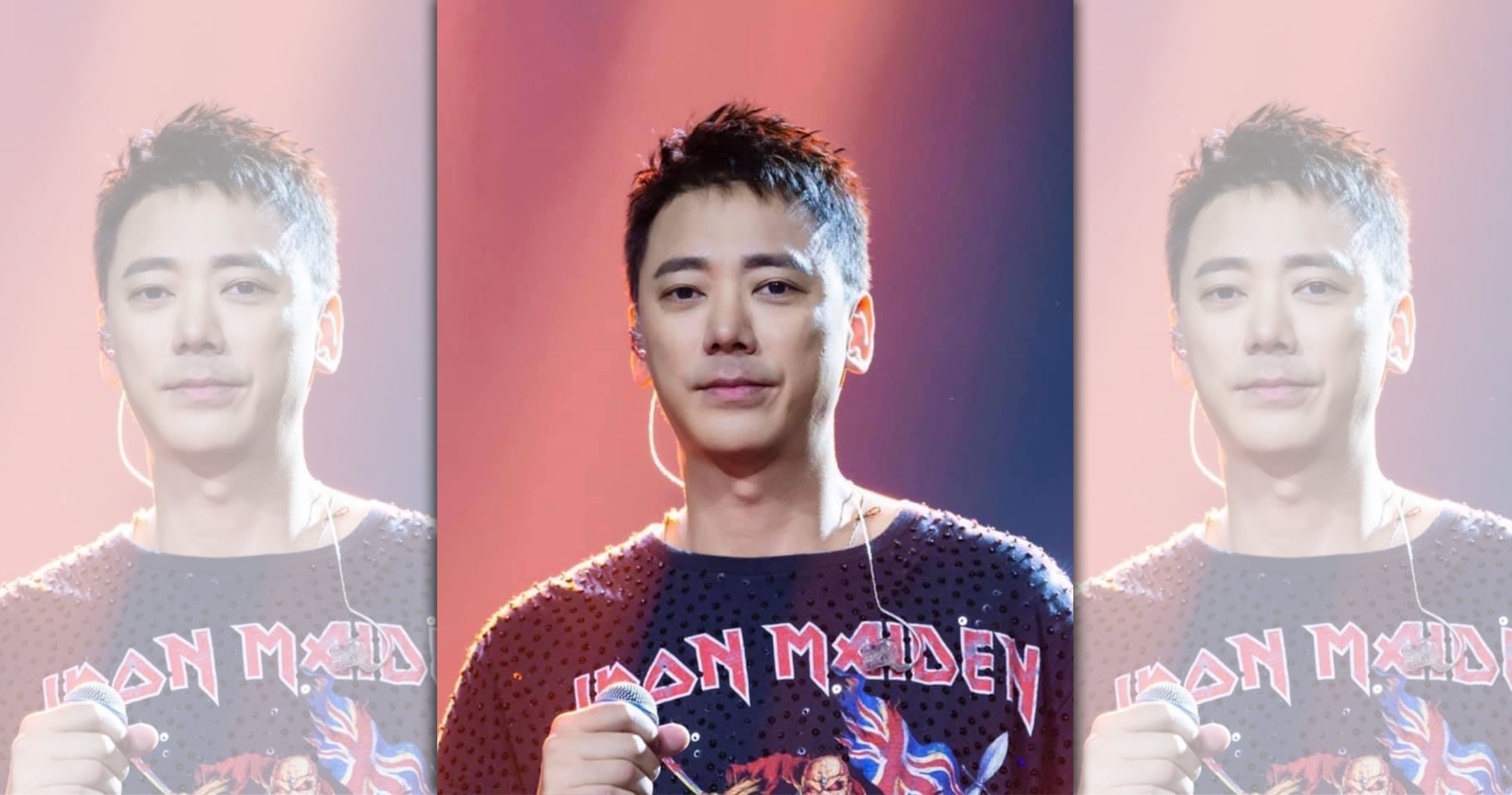 與交往17年的weiwei分手，信自嘲是浪子。（翻攝自信臉書）