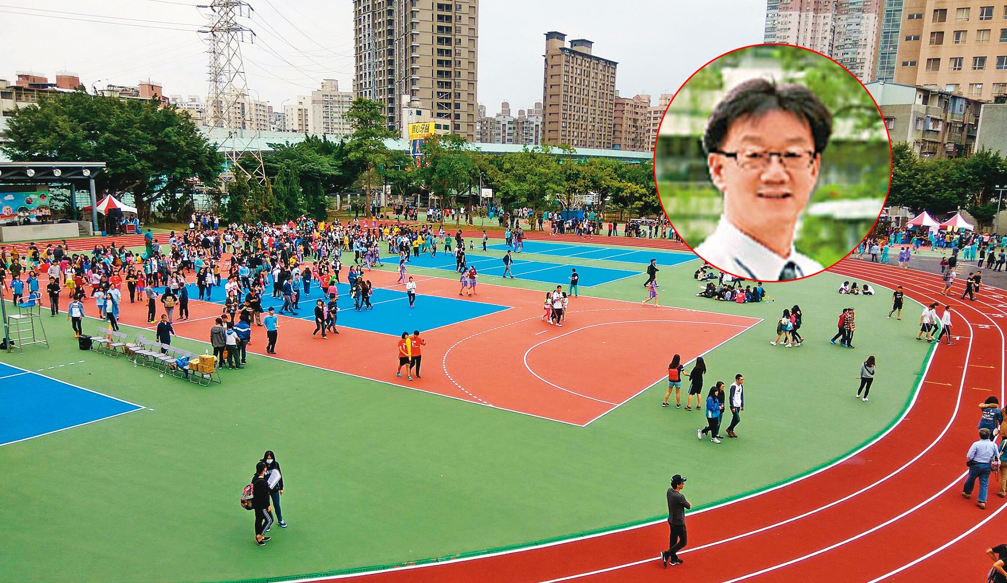 錦和高中校長陳水氷（翻攝錦和高中官網）因詐欺取財被判3個月定讞，卻未遭行政懲處。