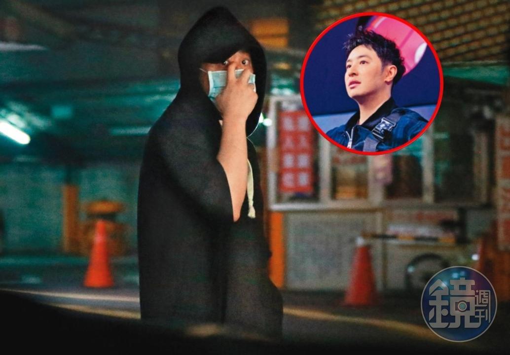 本刊直擊去年老婆臨盆前夕，潘瑋柏人在台灣，但很快飛去上海陪老婆。