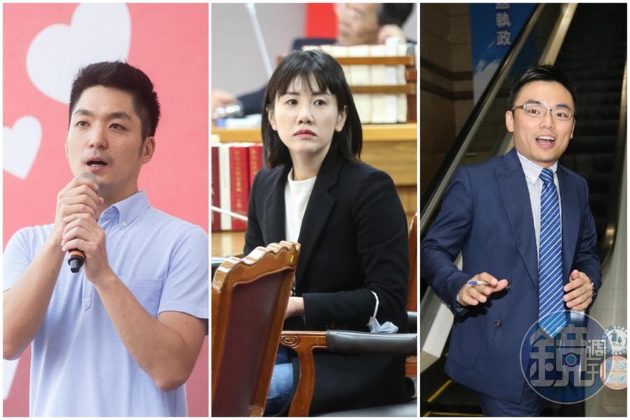 國民黨立委蔣萬安及謝衣鳳獲立法院問政4A優質委員的殊榮,國民黨立委洪孟楷則獲問政3A優良瑋委員。(本刊資料照)