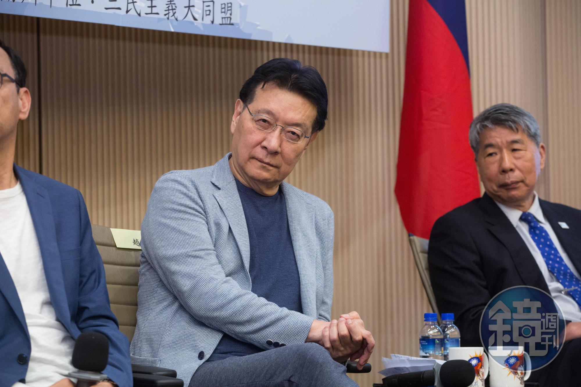 趙少康認為,苛責藝人對新疆棉花表態是「柿子挑軟的吃」。(本刊資料照)