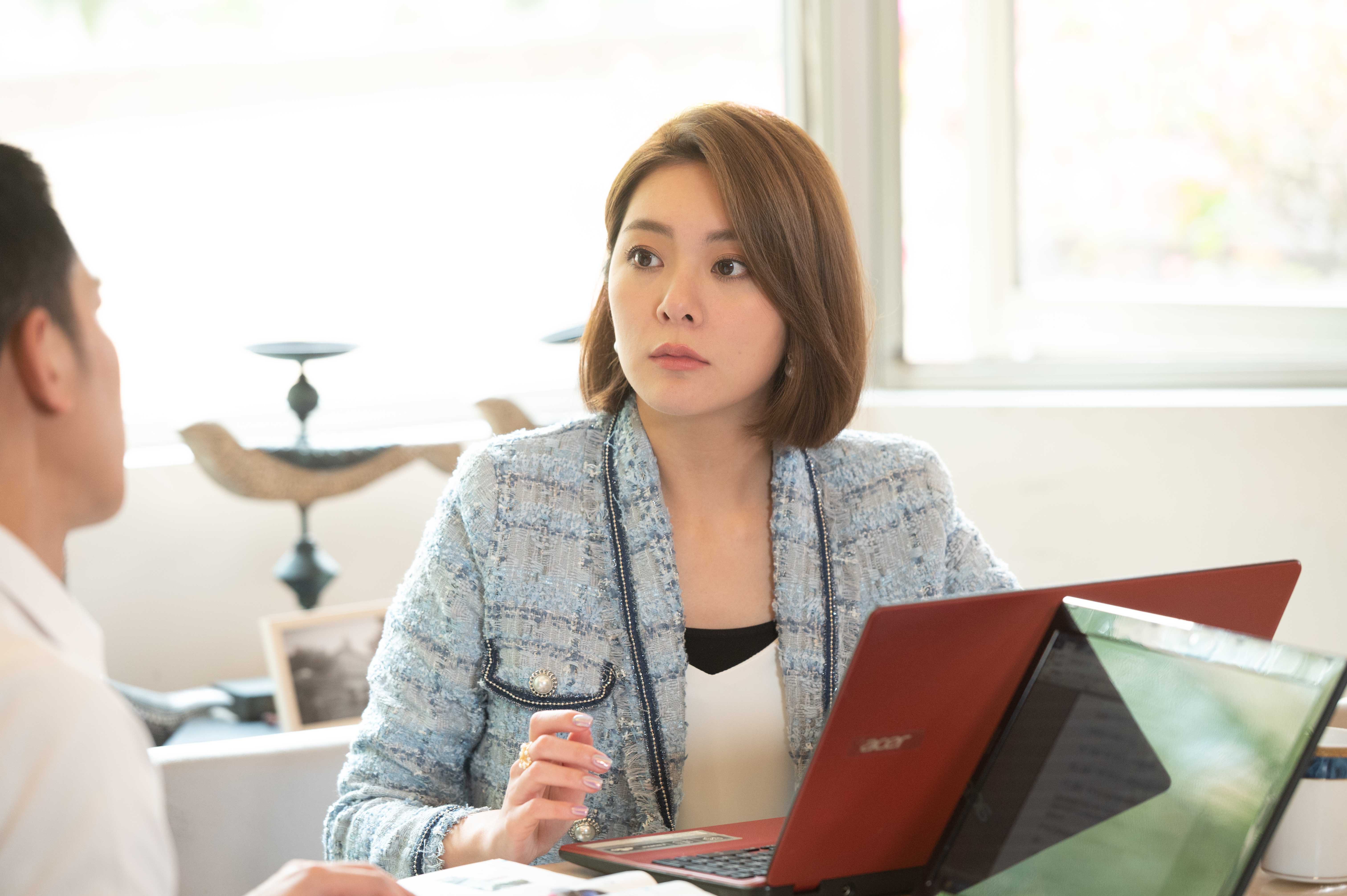 楊雅筑首次吐露心聲 拍攝《女兵》前陷低潮。（TVBS提供）