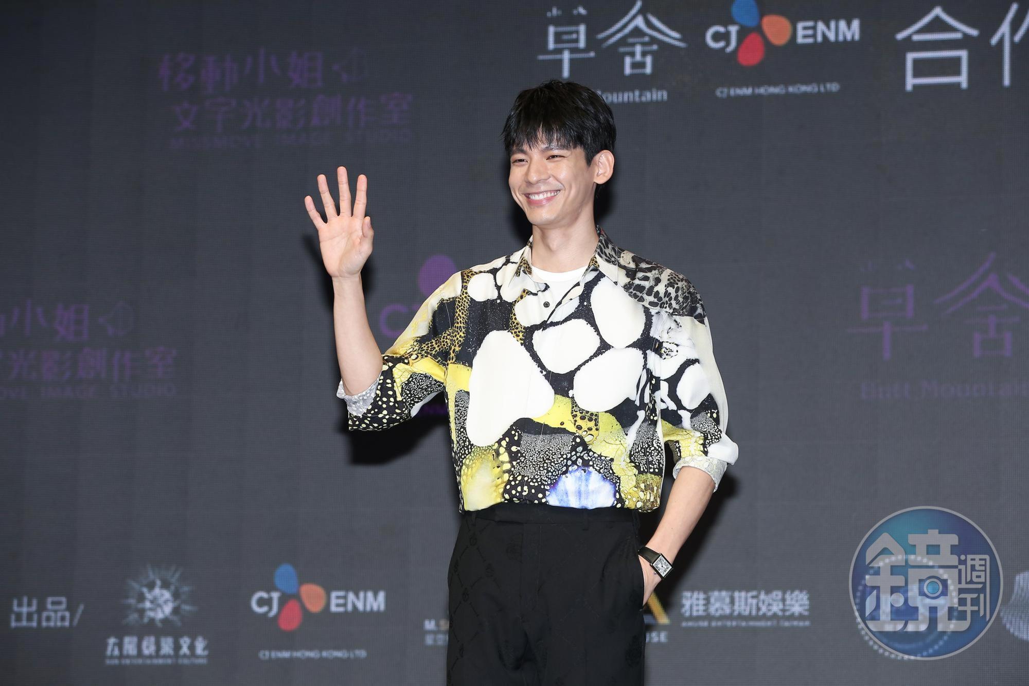 林柏宏首次飾演渣男,希望讓觀眾愛上。