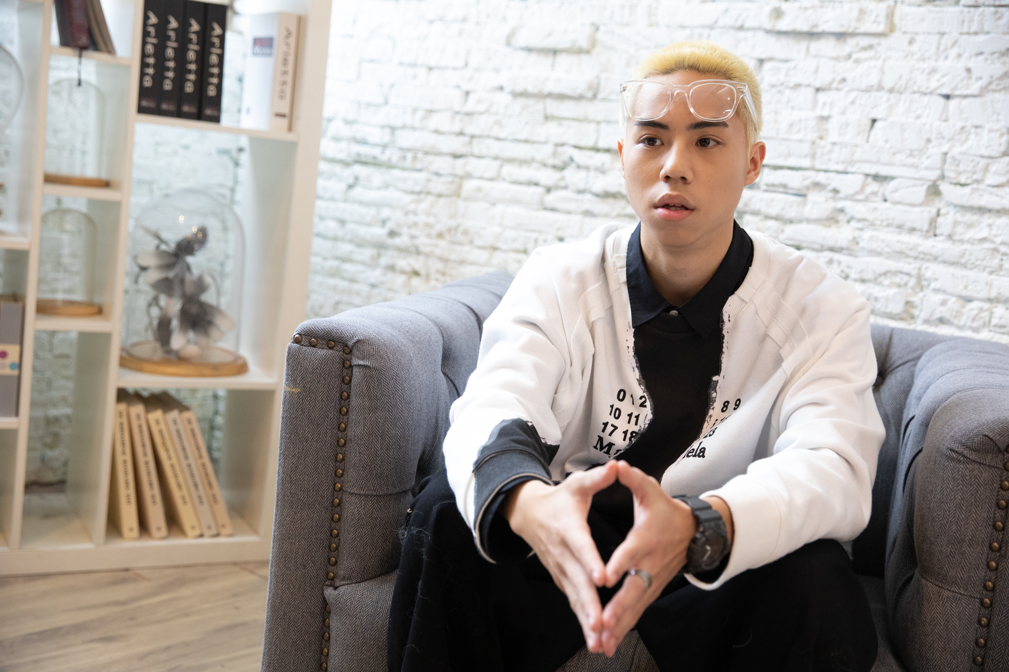 偶像街舞男團B.T.O.D成員之一的肯尼今出車禍。（寬寬整合行銷提供）