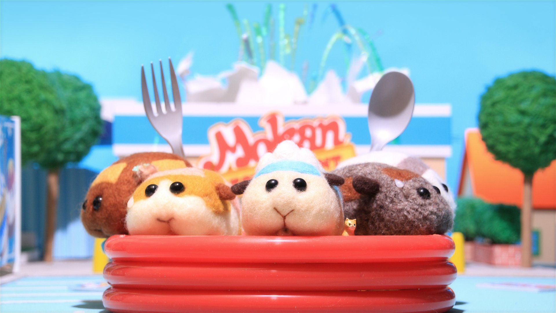 《PUI PUI 天竺鼠車車》播出後深受大人、小孩歡迎。（翻攝自《PUI PUI 天竺鼠車車》官方Twitter）