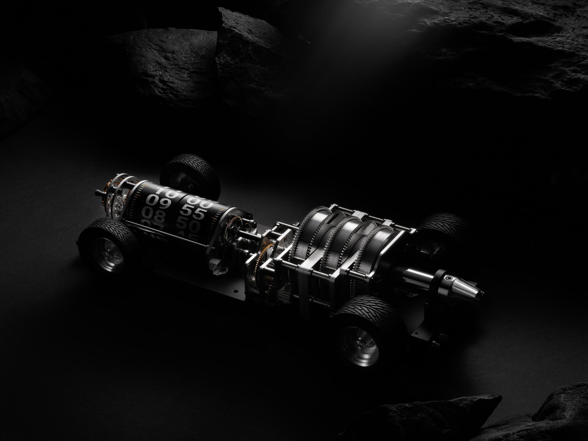 KROSS STUDIO 2020年創立後的第一款作品：蝙蝠車座鐘。