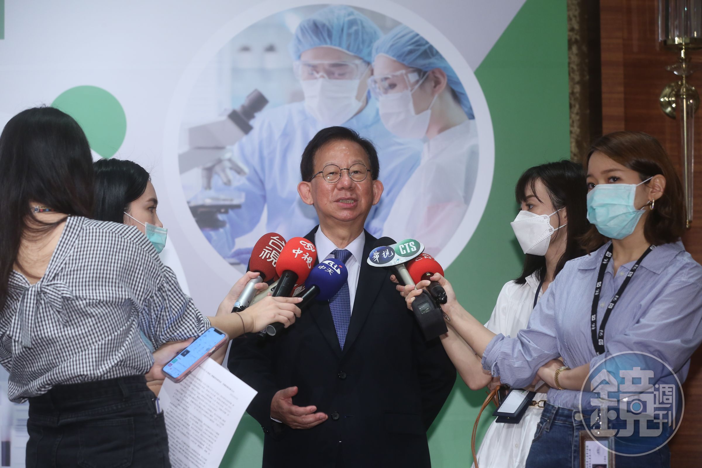 高端總經理陳燦堅緊盯進度，有望成為首支國產新冠疫苗。