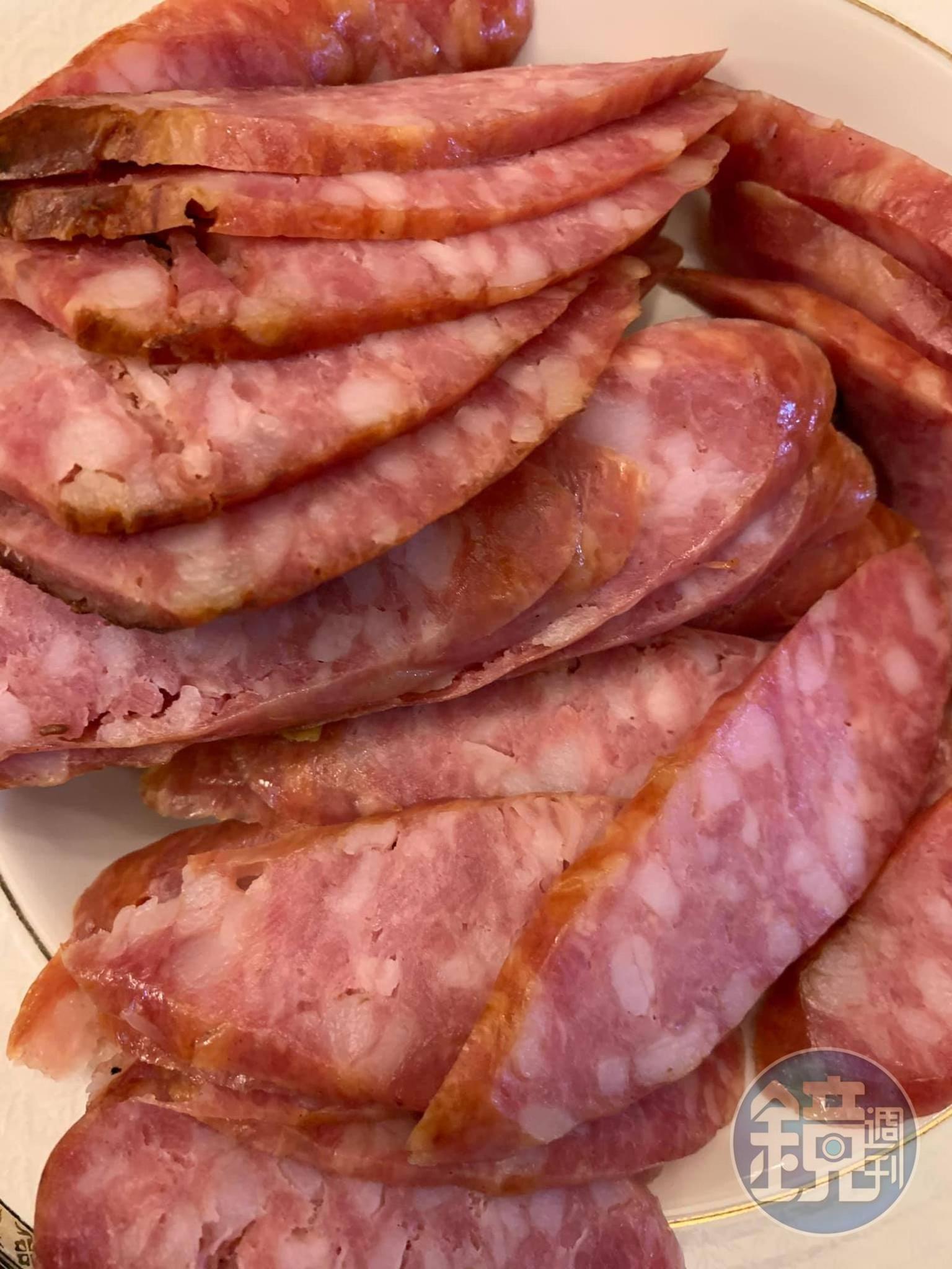 香腸（富貴長長久久）。