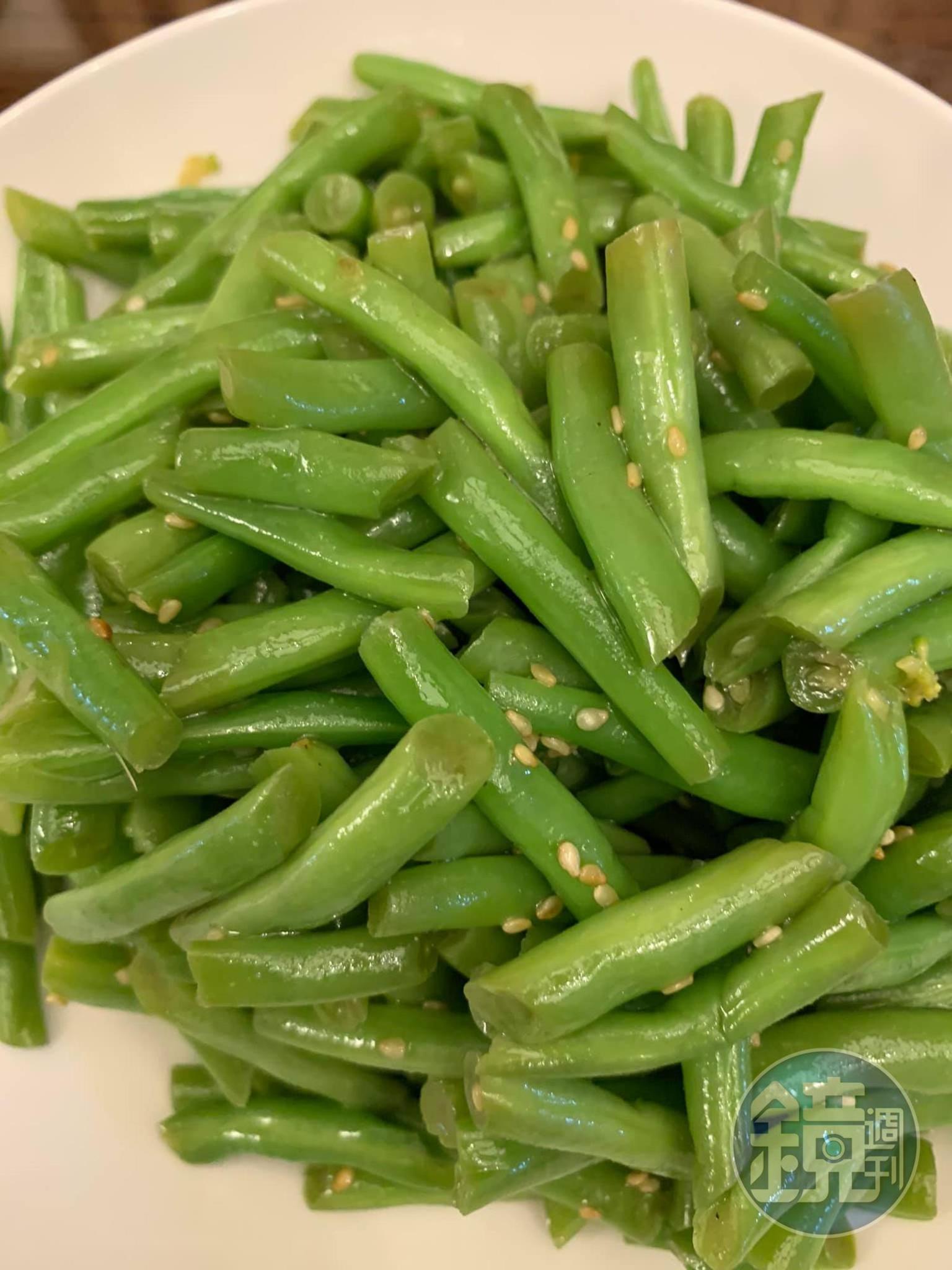 四季豆（長青長壽）。