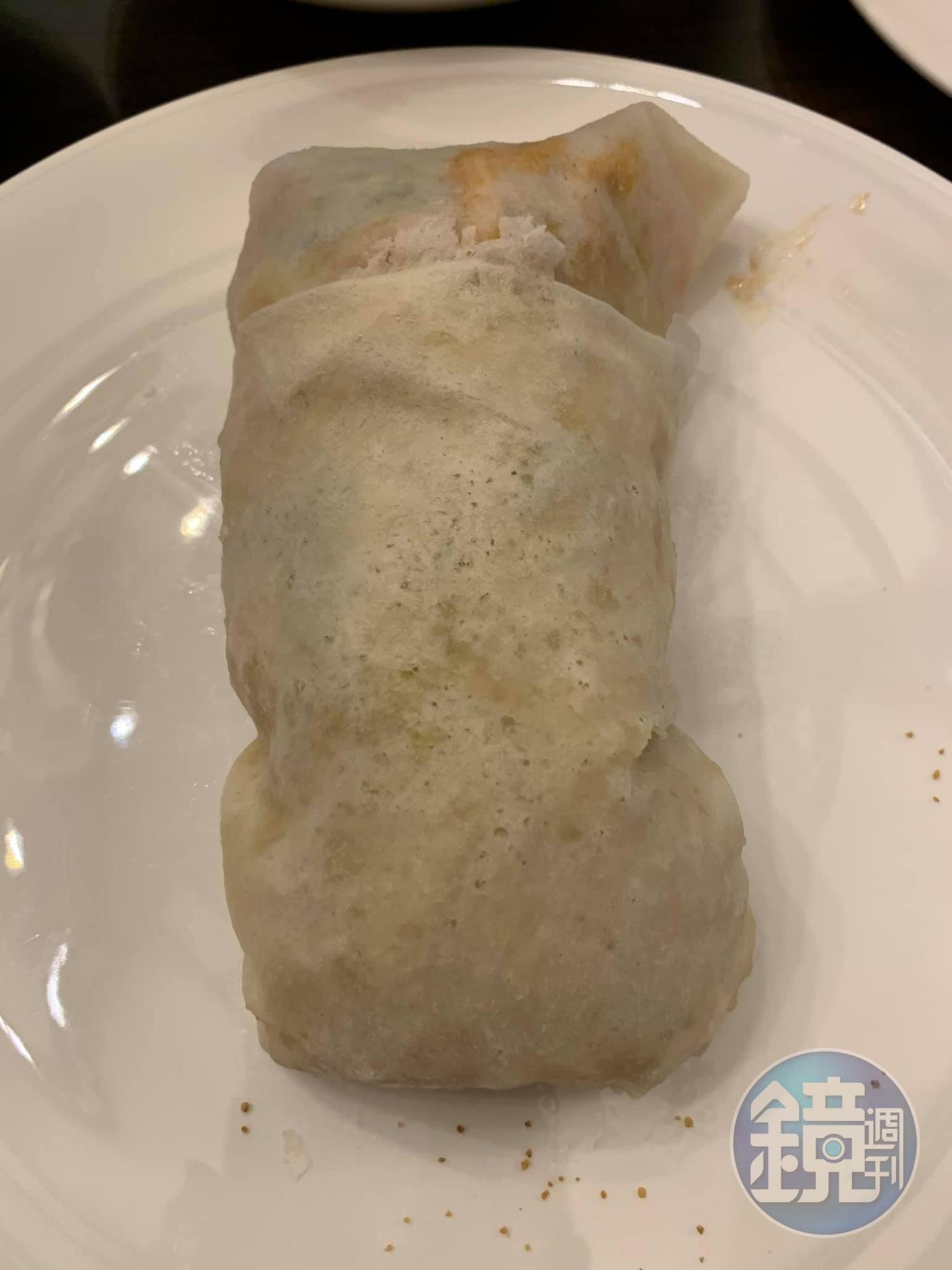 潤餅包起來，咬一口便是富貴吉祥。