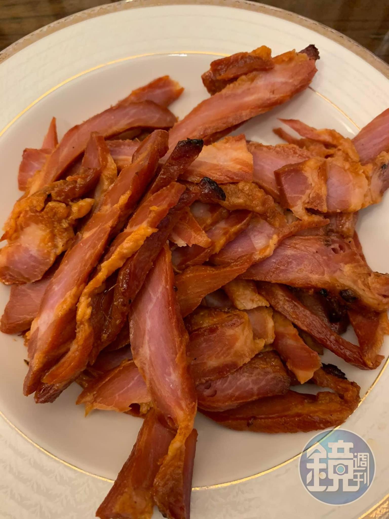叉燒肉（富貴火紅）。