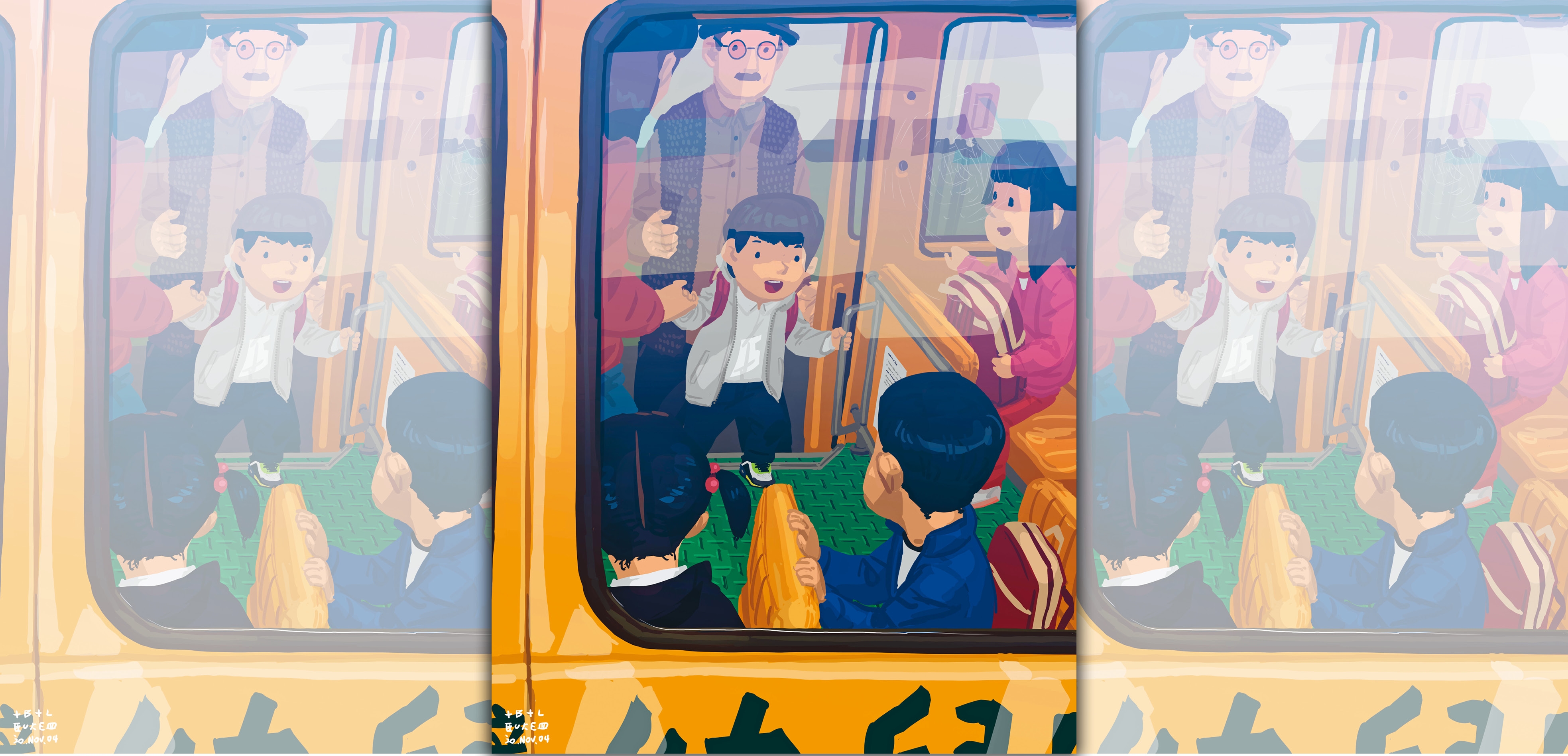 【單親爸爸週記】搭校車