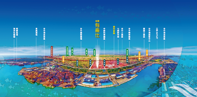 梧棲發展前景持續看好，就是「益翔建設」選擇這裡成為台中首個作品標地的原因。