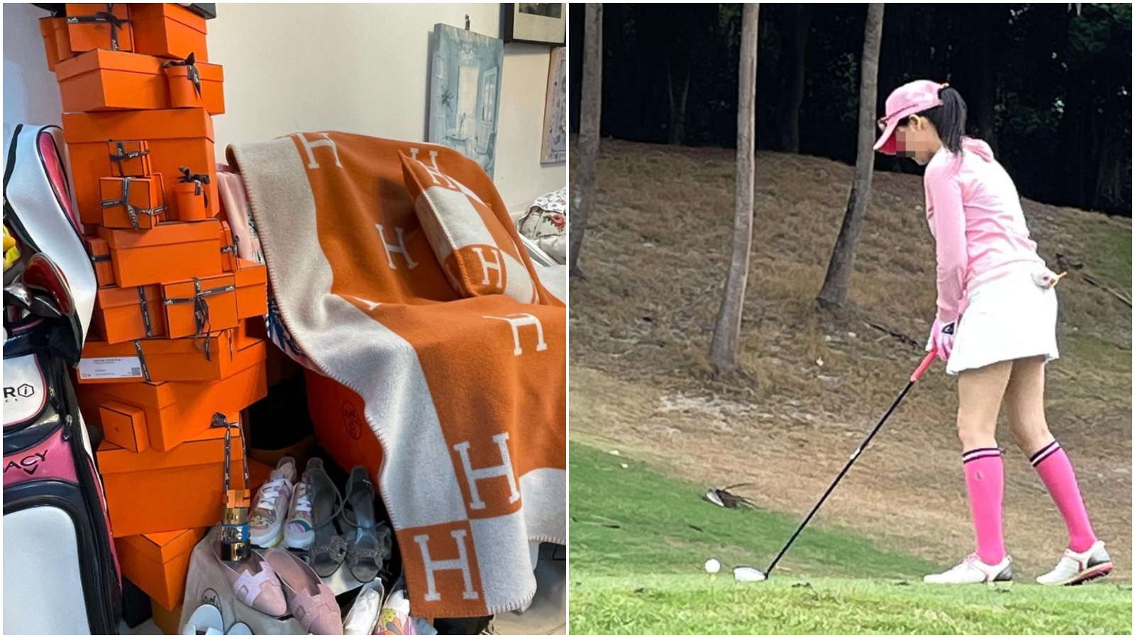 吳女在社群媒體上可見生活奢華，爭議爆發後神隱至今，其母幫忙道歉卻被楊男打臉。（翻攝自吳女Instagram）