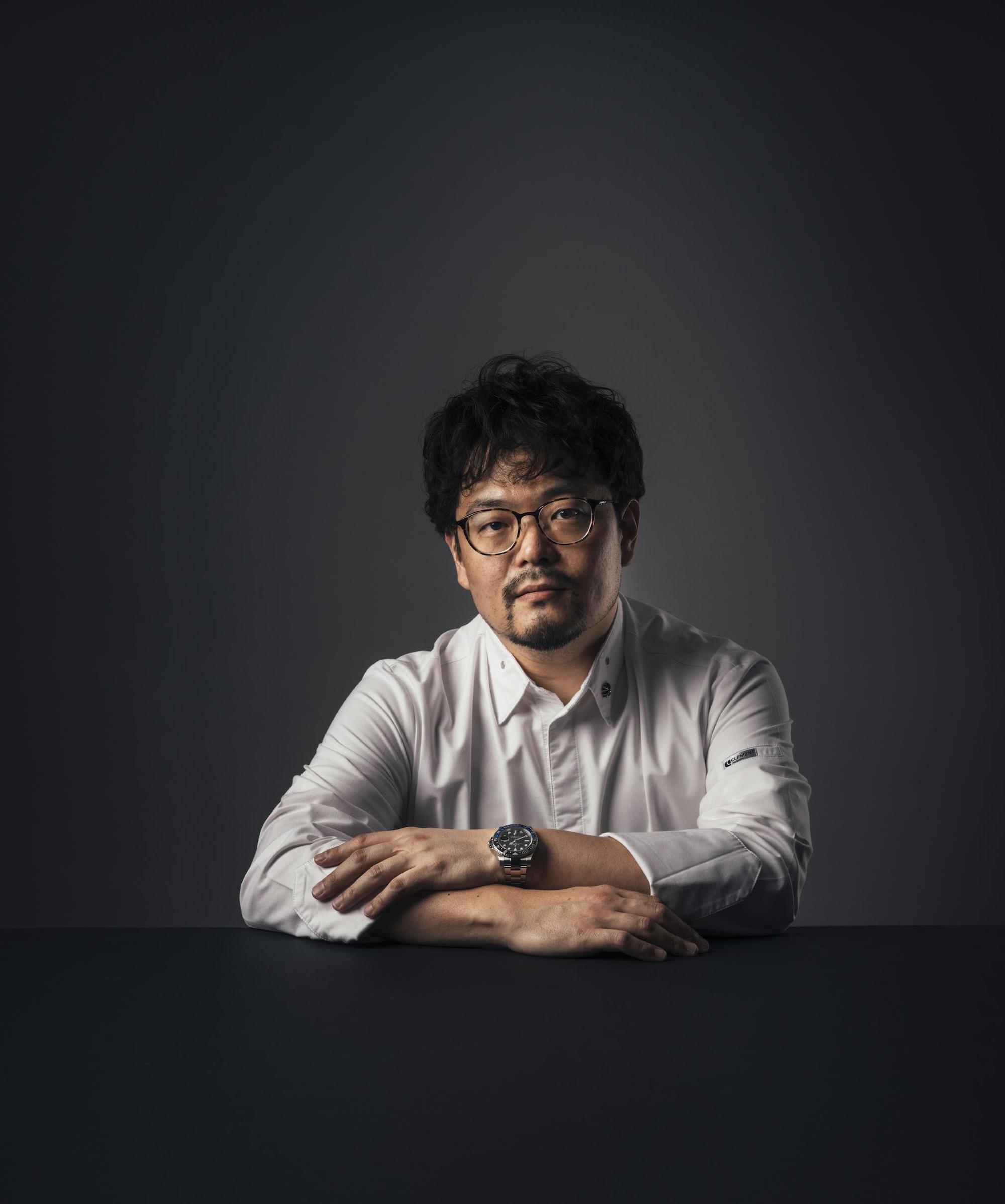 平塚牧人曾與多位國際名廚共事，創作的盤式甜點令人驚豔。（平塚牧人提供）