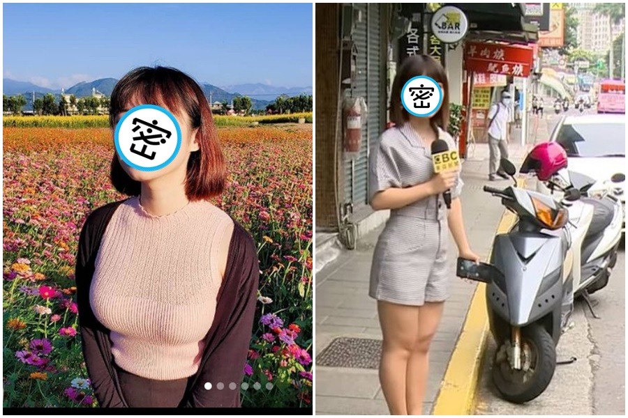 一名正妹女記者前往政大訪問該男同學，意外成為網友歪樓討論的對象。（翻攝自陳韻涵IG）