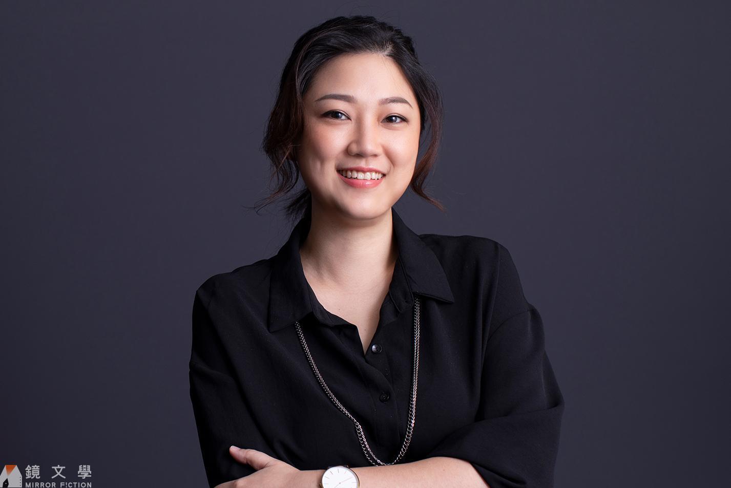 《罪夢者》原創故事暨《死了一個娛樂女記者之後》製作人、鏡文學內容籌製部總監陳昱俐。（鏡文學提供）