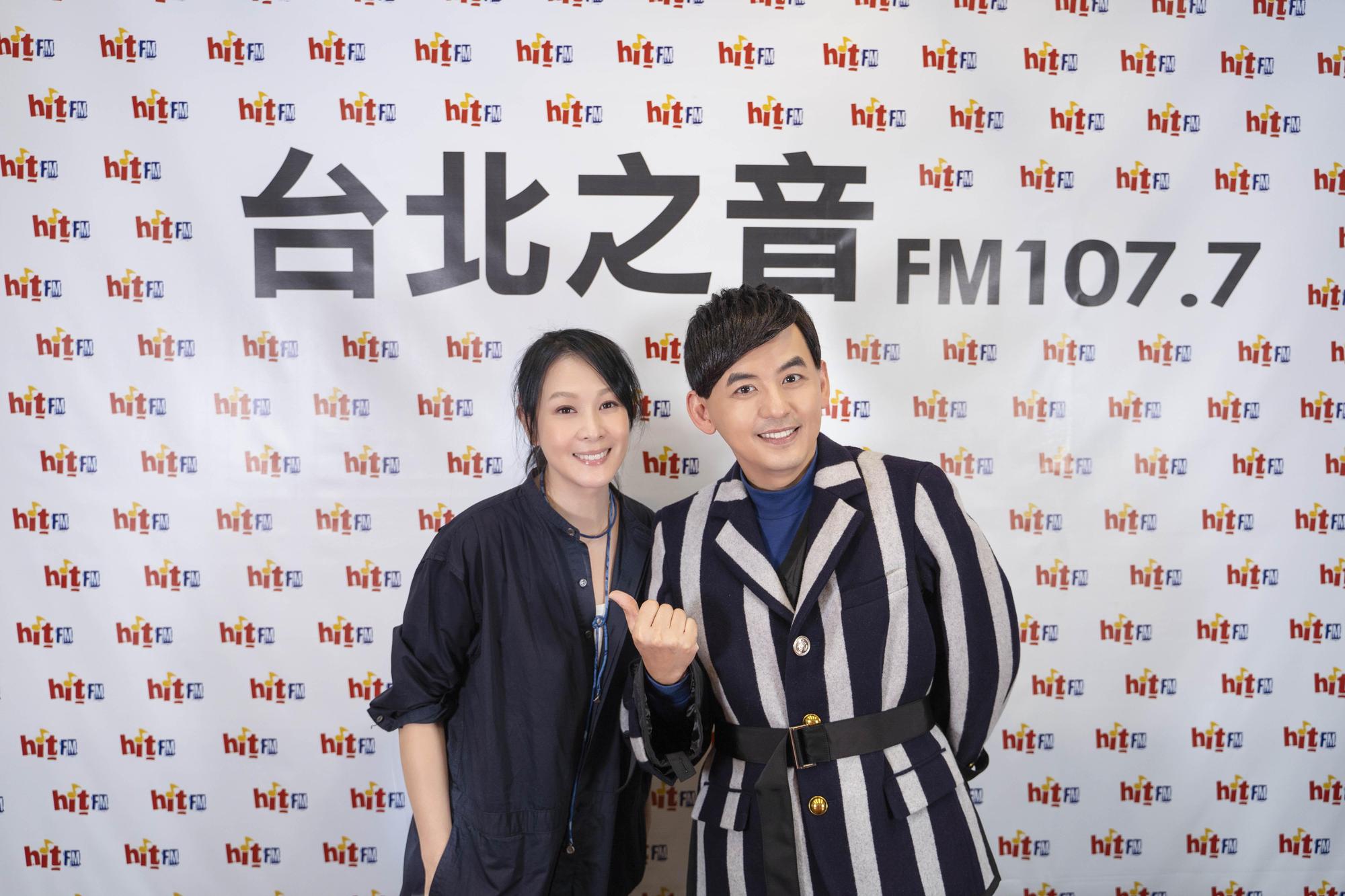 黃子佼擔任來賓，但主持人本色就在他身上，還讓劉若英坦承自己很怕被訪。（Hit Fm聯播網提供）