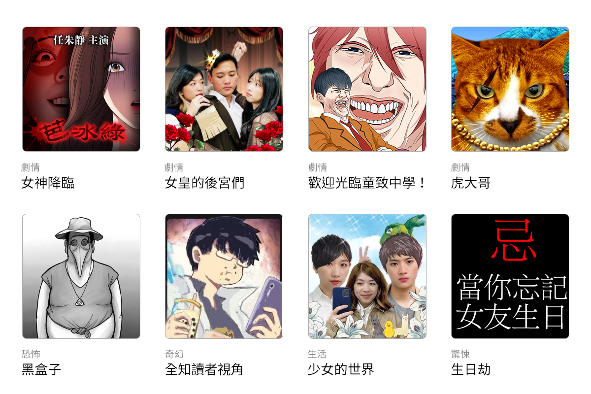 LINE WEBTOON推出愚人節特輯，要大改人氣漫畫角色人設。（LINE WEBTOON提供）