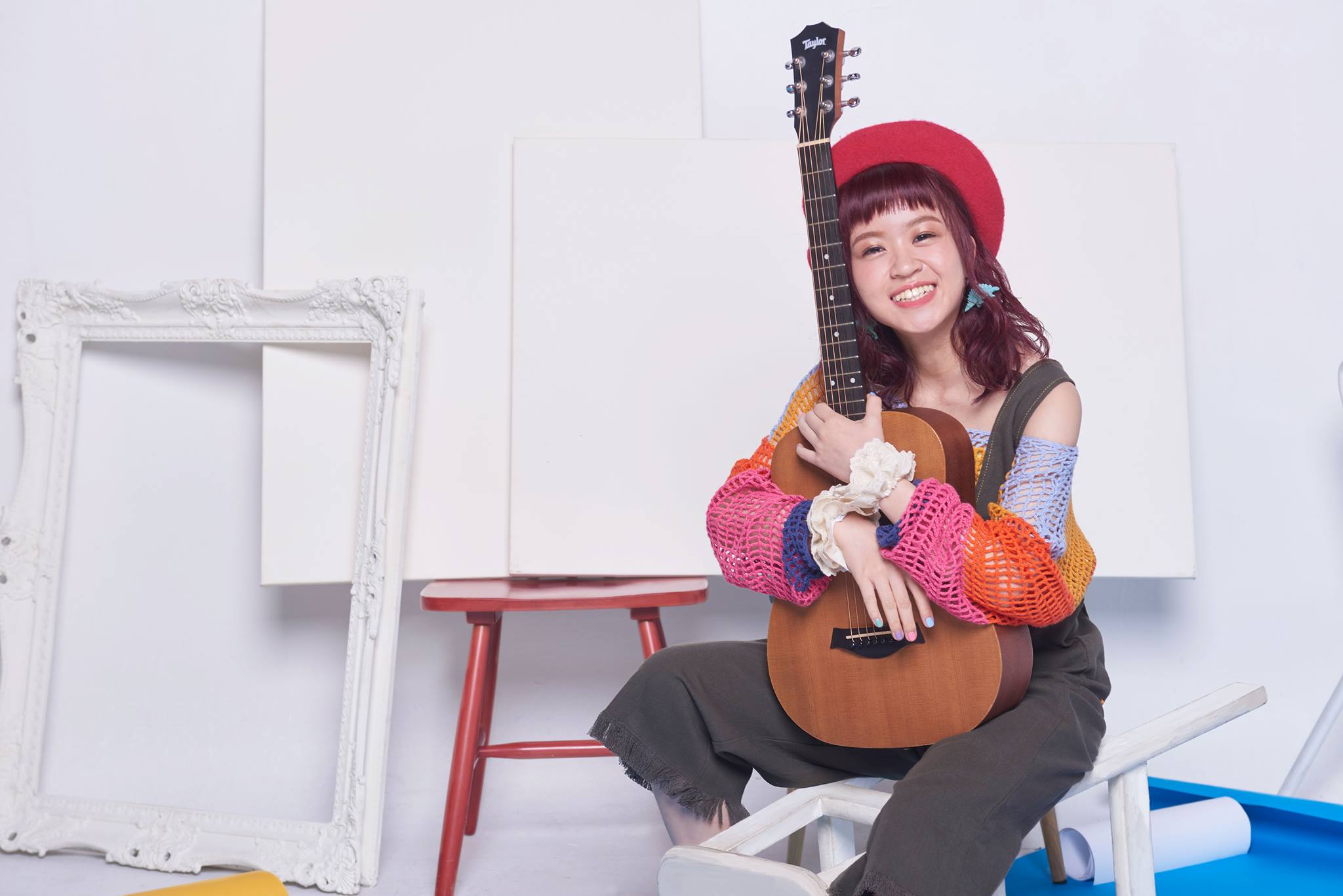 台灣歌手曾筠芯是音樂霸發掘的新人，已製作兩張專輯，可惜因疫情無法啟動宣傳活動。  （音樂霸提供）