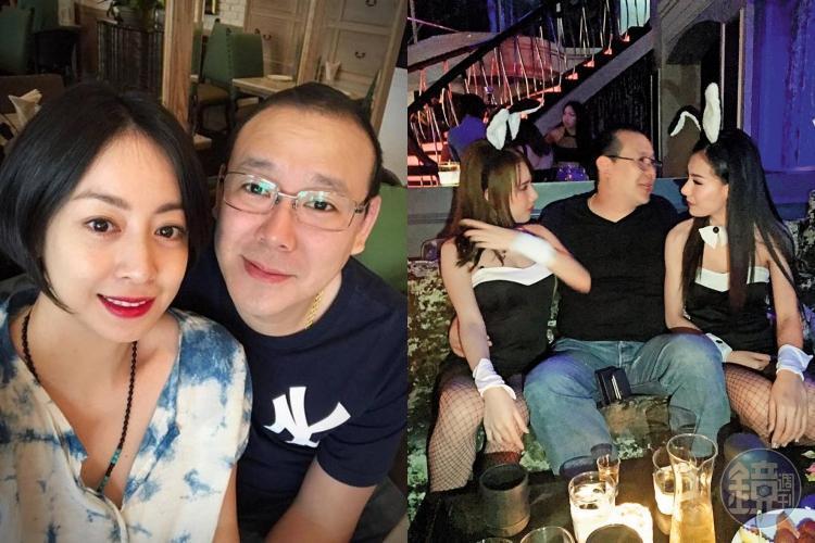 女星范筱梵與台商王柏森結婚後定居泰國，男方卻在2018年爆出性醜聞，讓婚姻一度陷入危機。（翻攝自范筱梵臉書、本刊資料照）