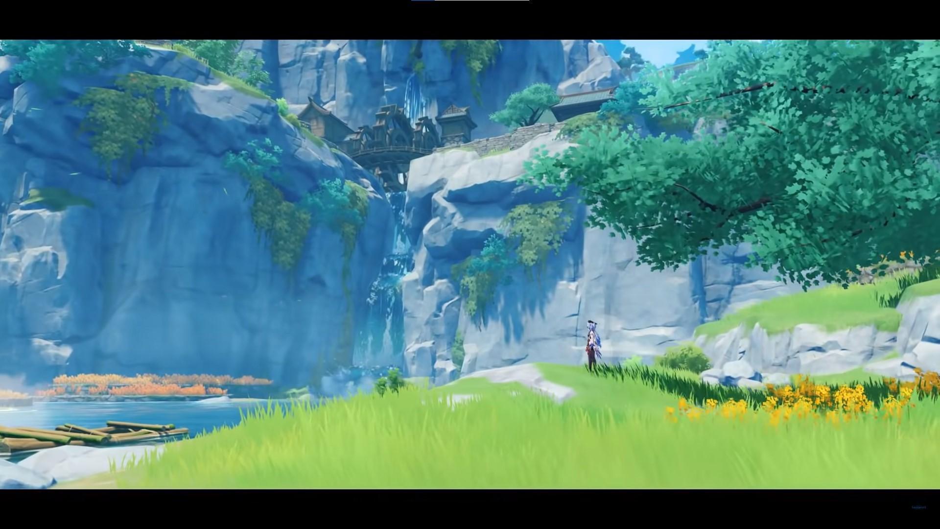 《原神》將推出PS5版本,畫質進一步提升。(翻攝自Genshin Impact YouTube頻道)