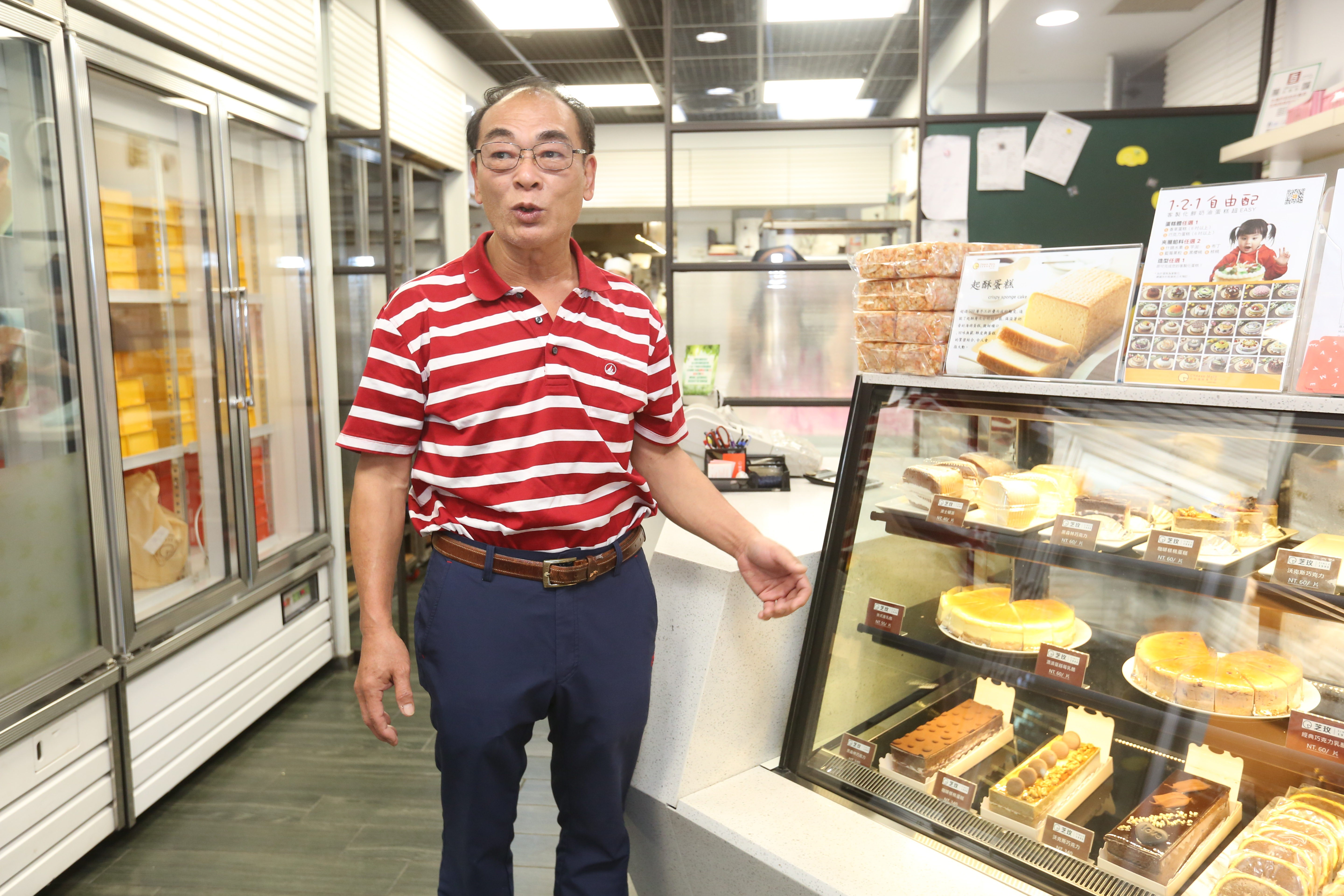 蔡政達從小窮怕了，從雲林北上打拚，特別吃苦耐勞。