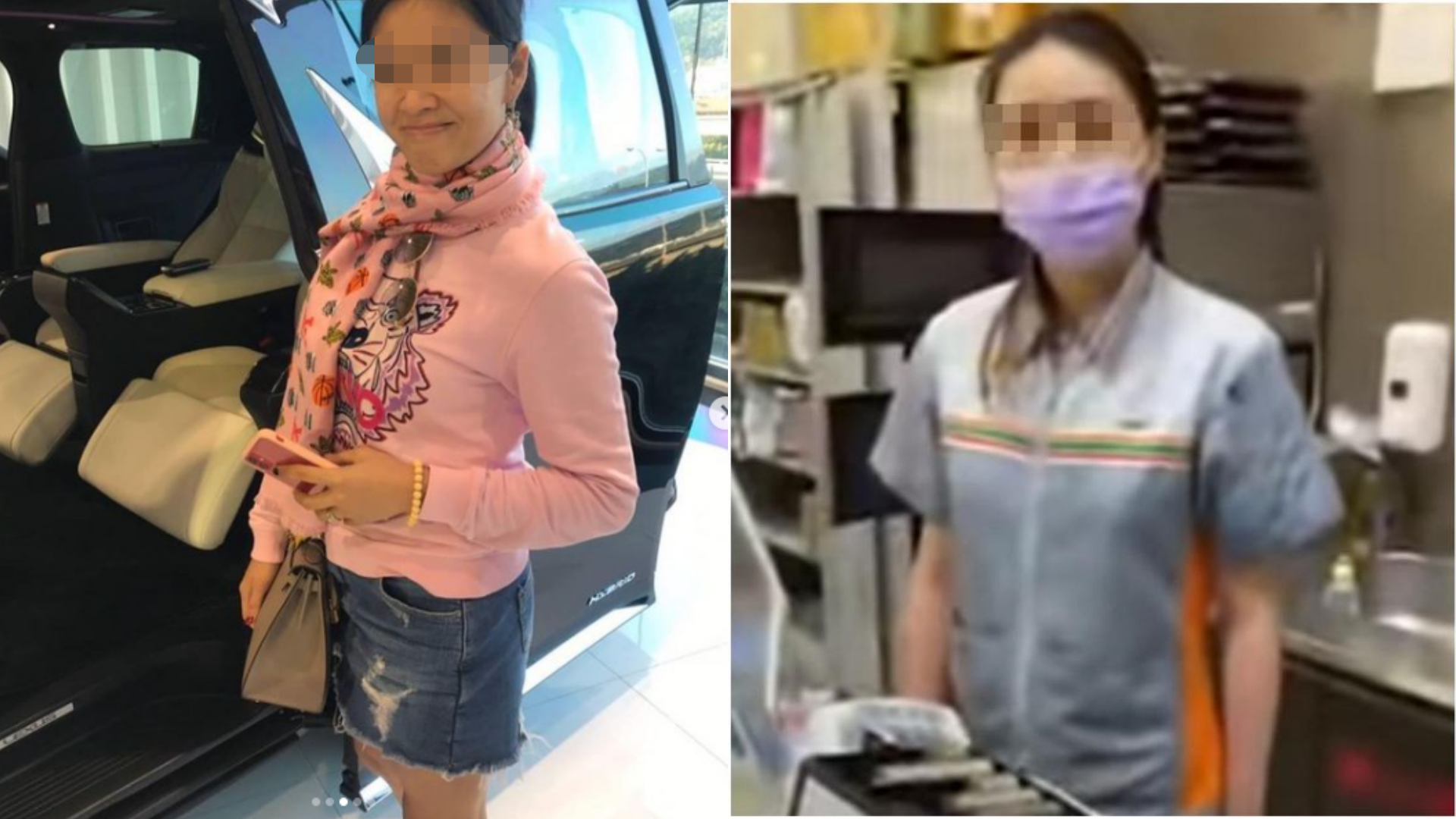 愛馬仕姐表示自己「最愛打官司」，遭店員提告恐嚇卻失聯不到案說明。（翻攝自IG、YouTube）