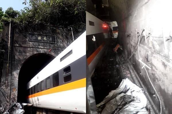 太魯閣號驚傳嚴重出軌事故,台鐵局證實列車司機員殉職。(翻攝自「阿美族的歌」臉書)