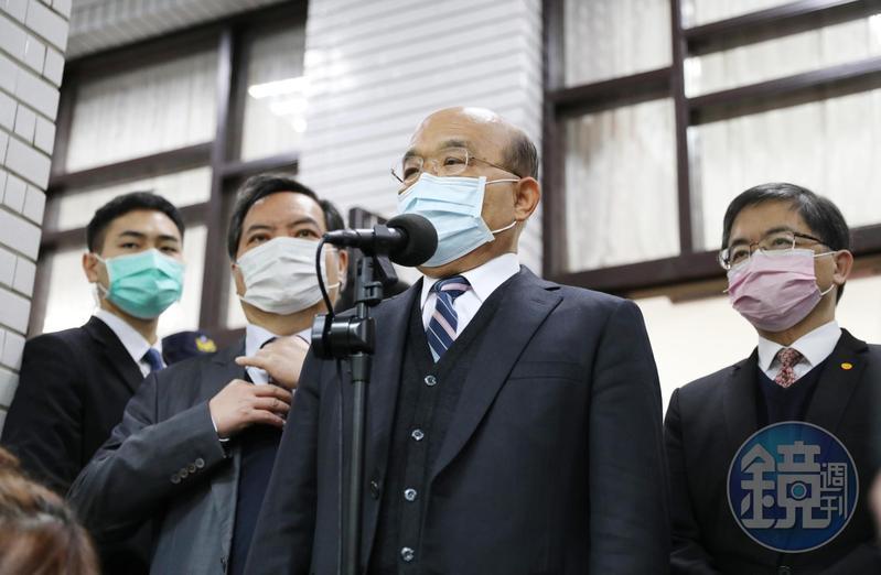 今(2日)早花蓮發生太魯閣號嚴重意外後,行政院長蘇貞昌出面表達對受害乘客與家屬的「最大歉意」。(本刊資料照)