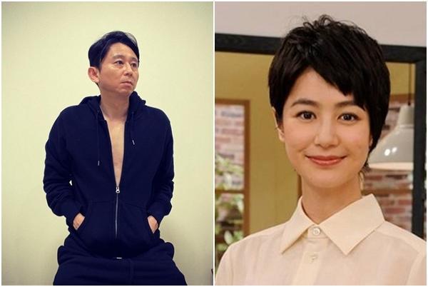 有吉弘行（左）與夏目三久於昨（2日）發表結婚喜訊。（翻攝自有吉弘行IG、tanabe-agency官網）