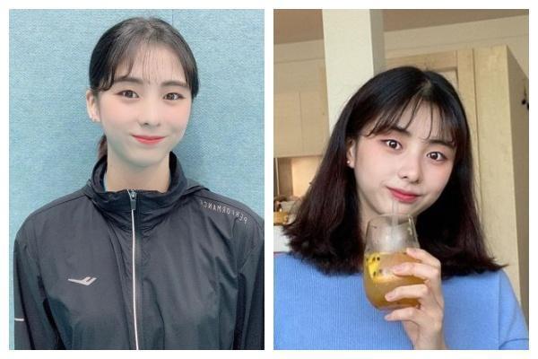 朴慧敏憑著清純外貌和逆天長腿在網路爆紅。(翻攝自p_hyemin IG)