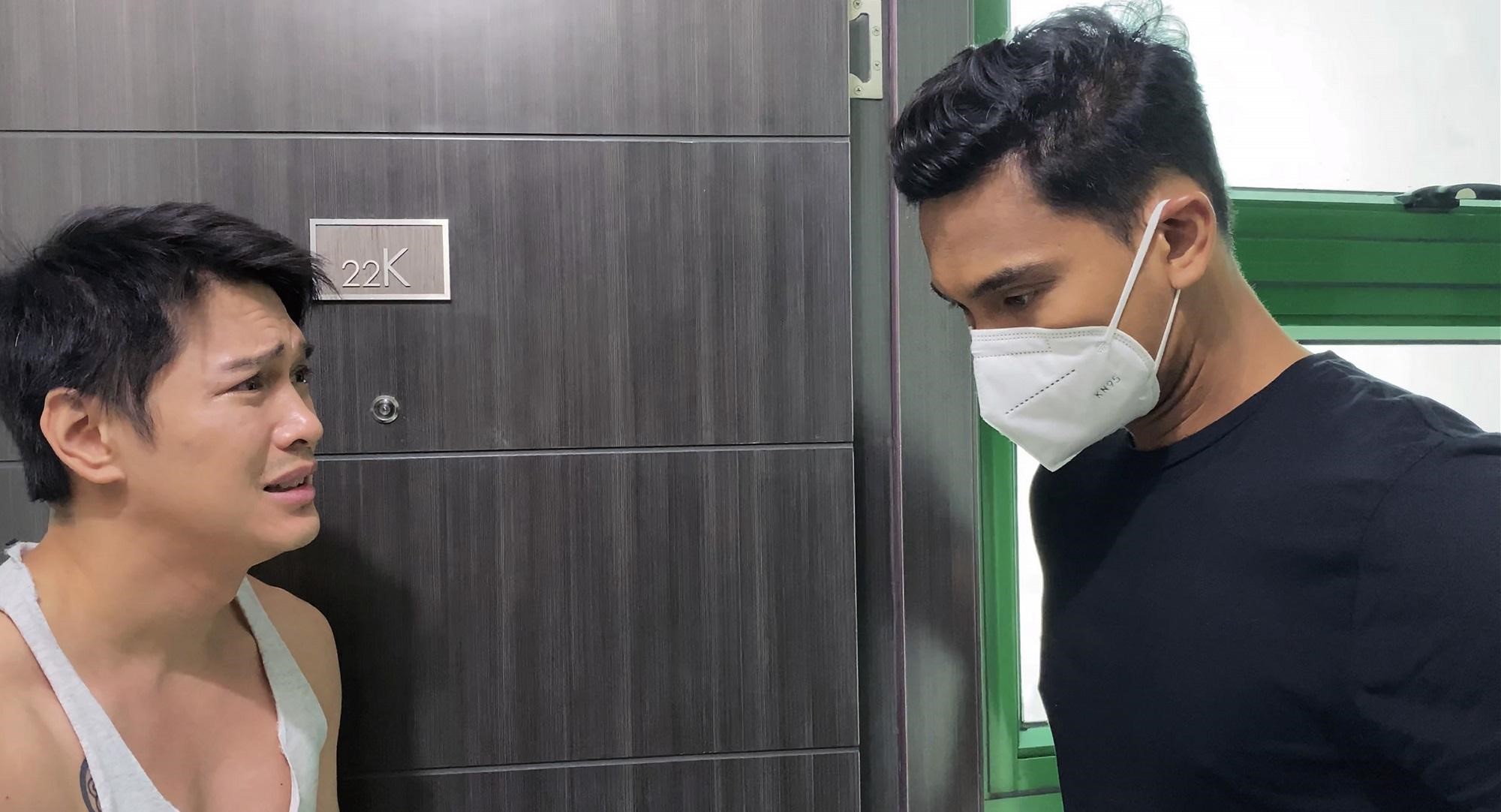 以新冠肺炎疫情為題材的同志寫實劇《愛無所禁》，去年在GagaOOLala上架創下冠軍點擊量。（GagaOOLala提供）