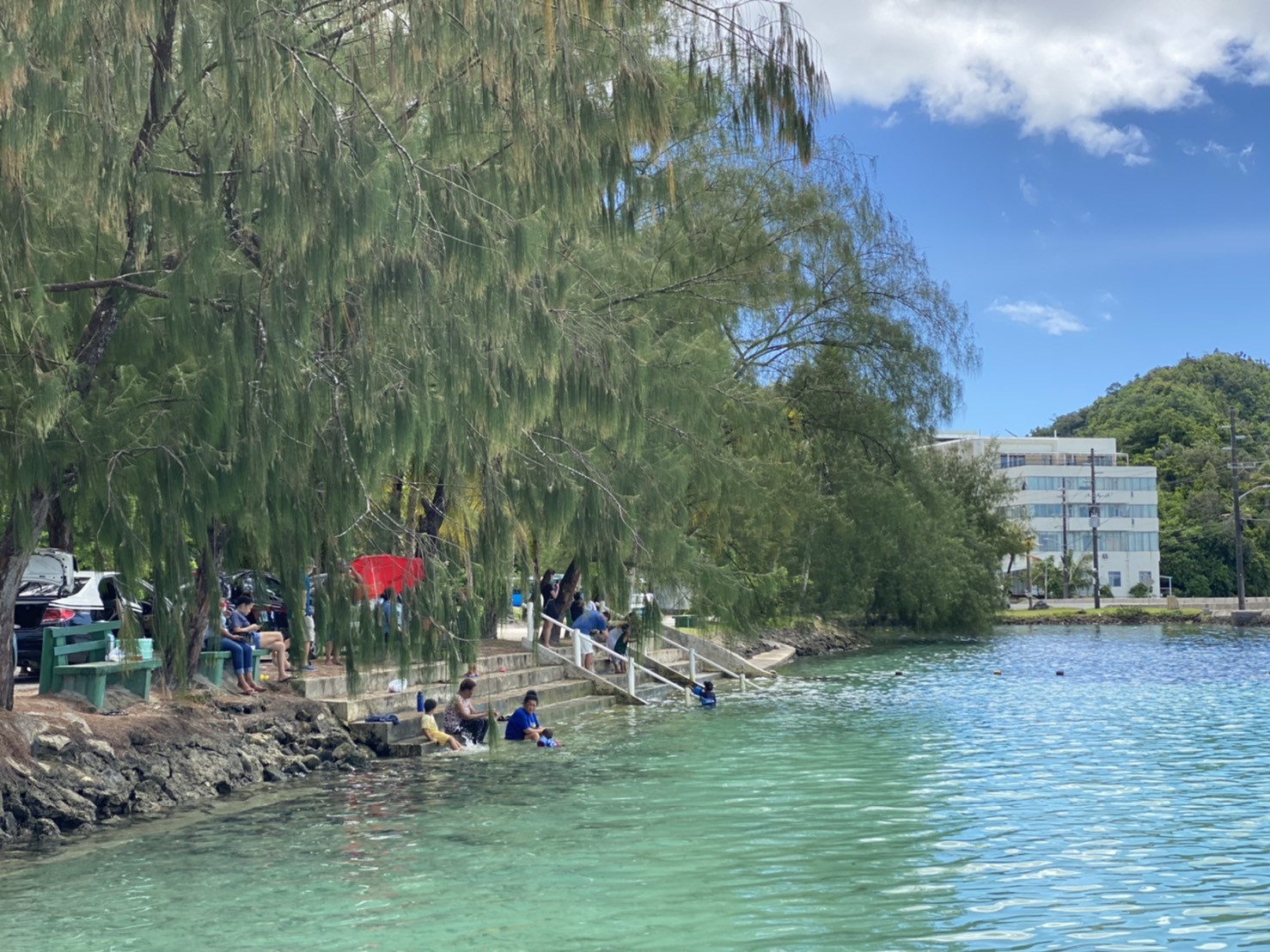 長堤公園的美麗下午。